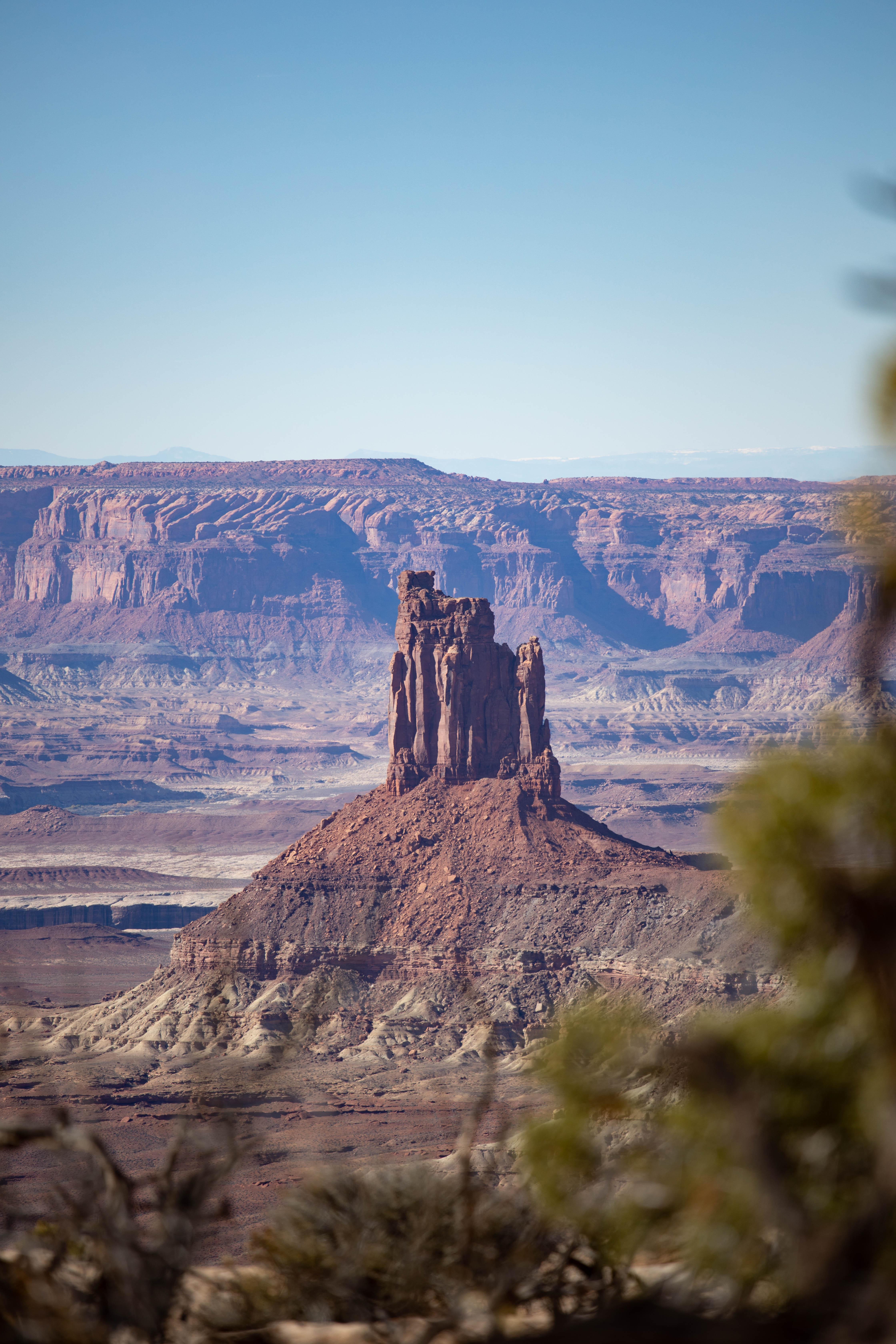 Candlestick Tower, Canyonlands National Park, Utah. November 2018 [OC