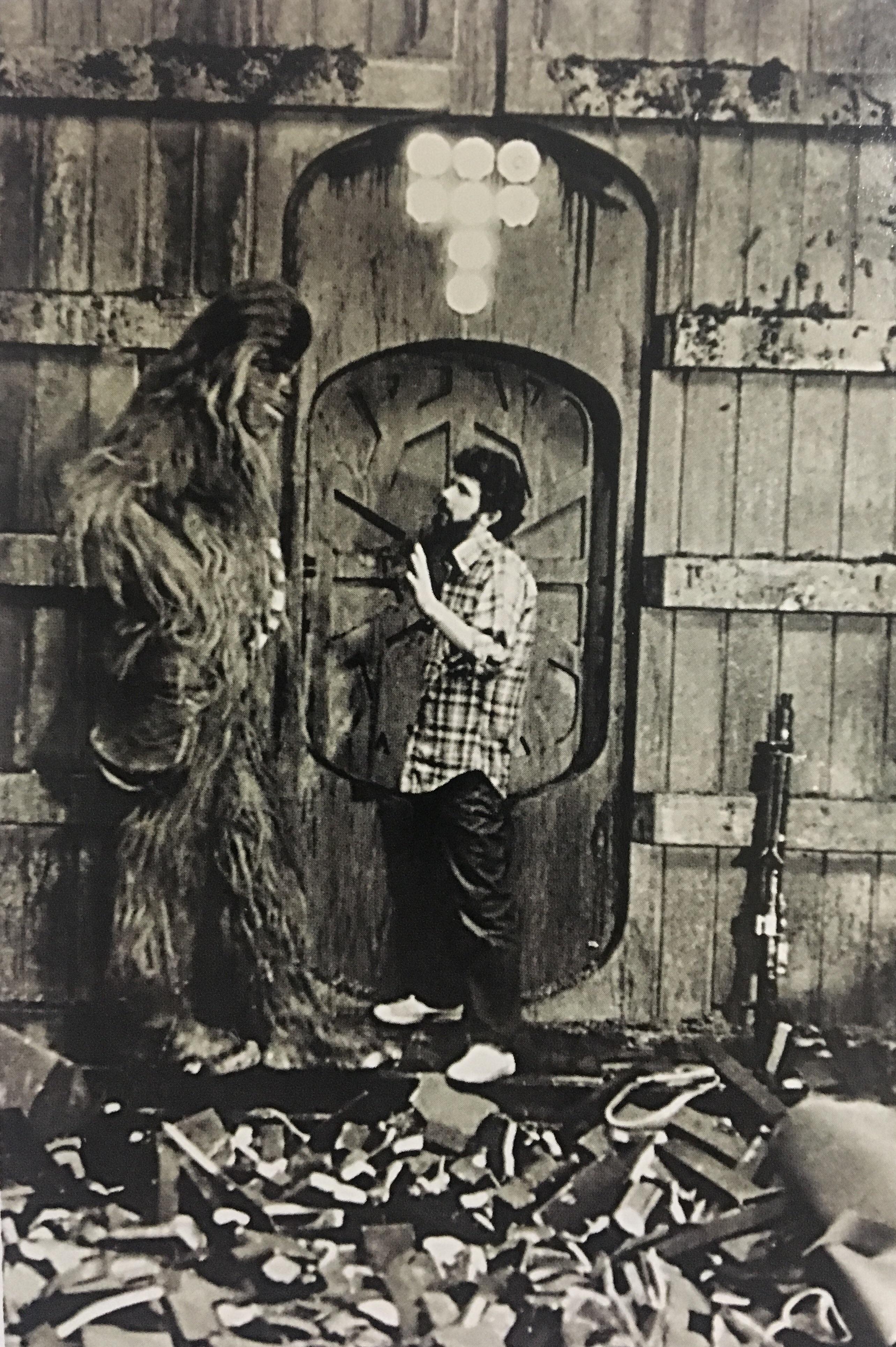 Last instructions in the trash compactor. r/Moviesinthemaking