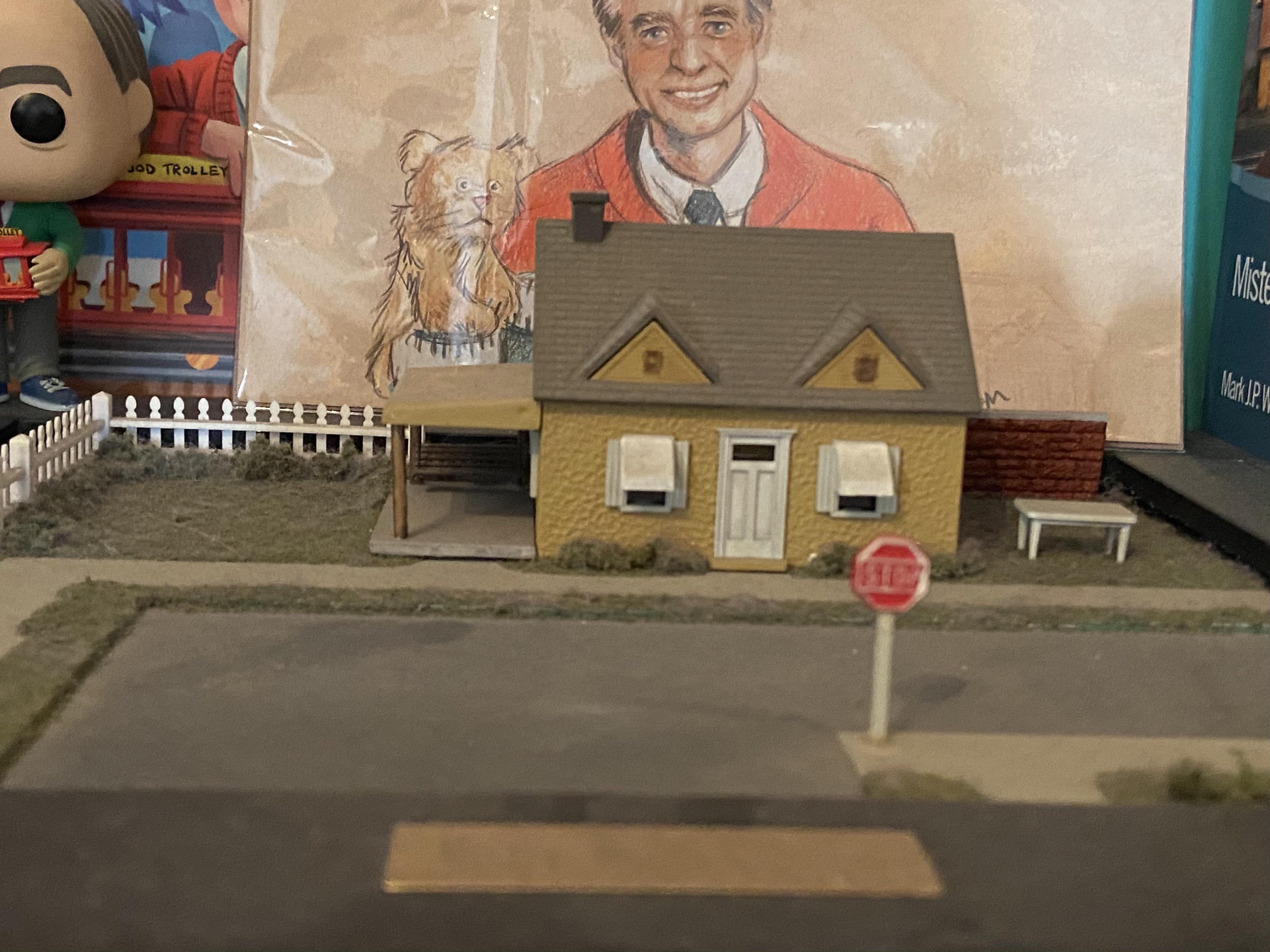 My friend makes professional architectural models he built me Mr