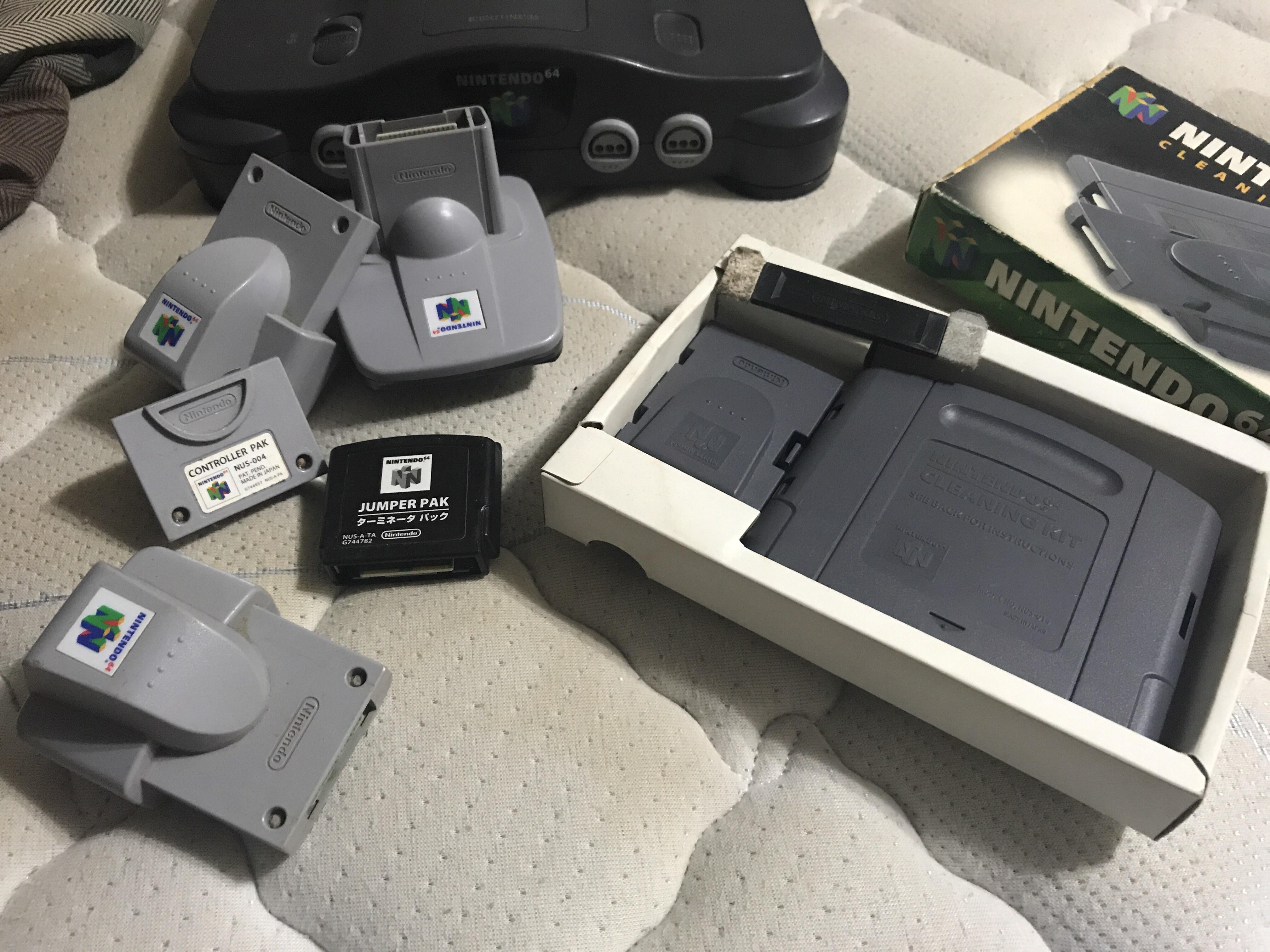 Found my old accessories r/n64