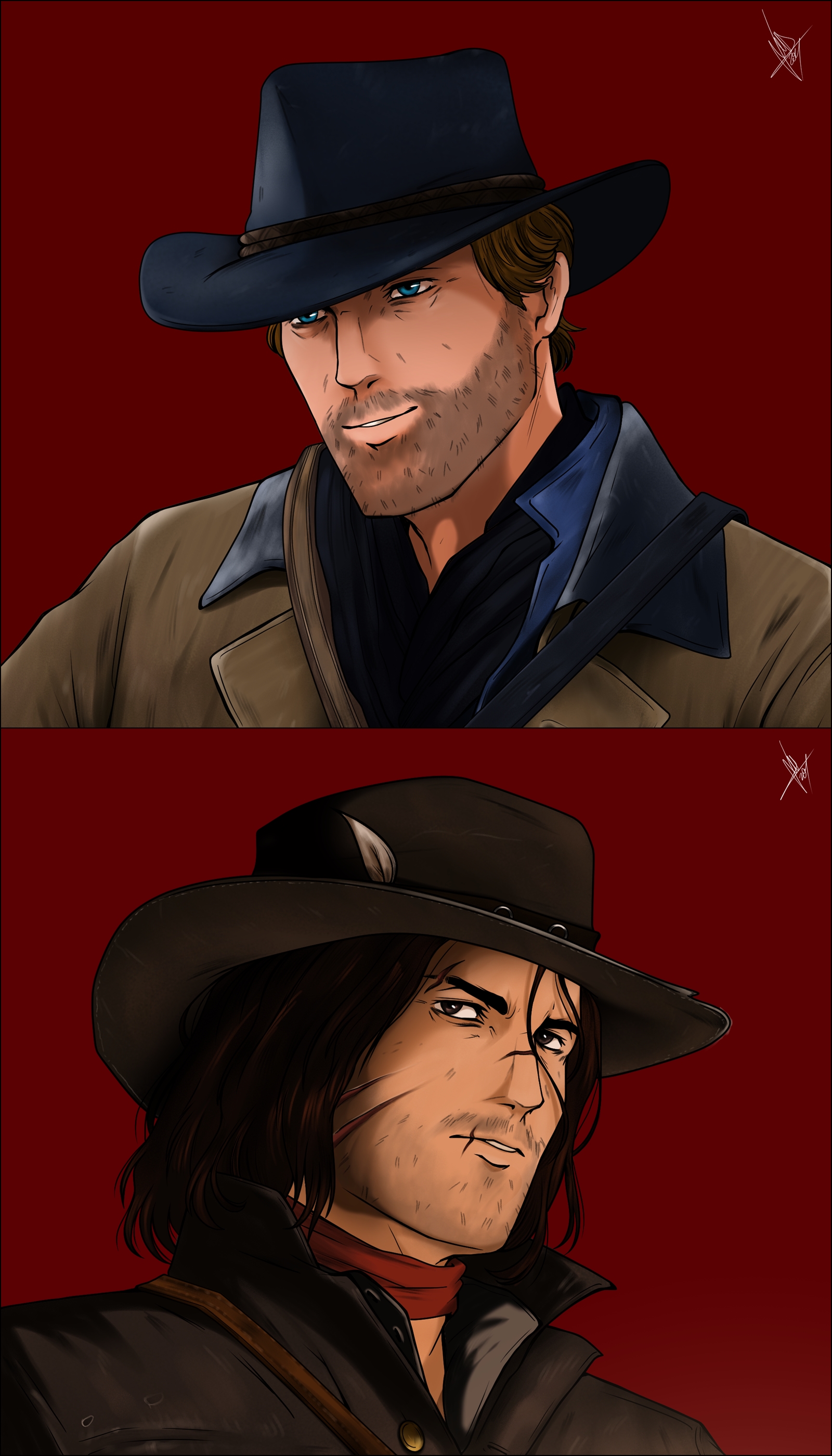Arthur & John Marston r/reddeadredemption