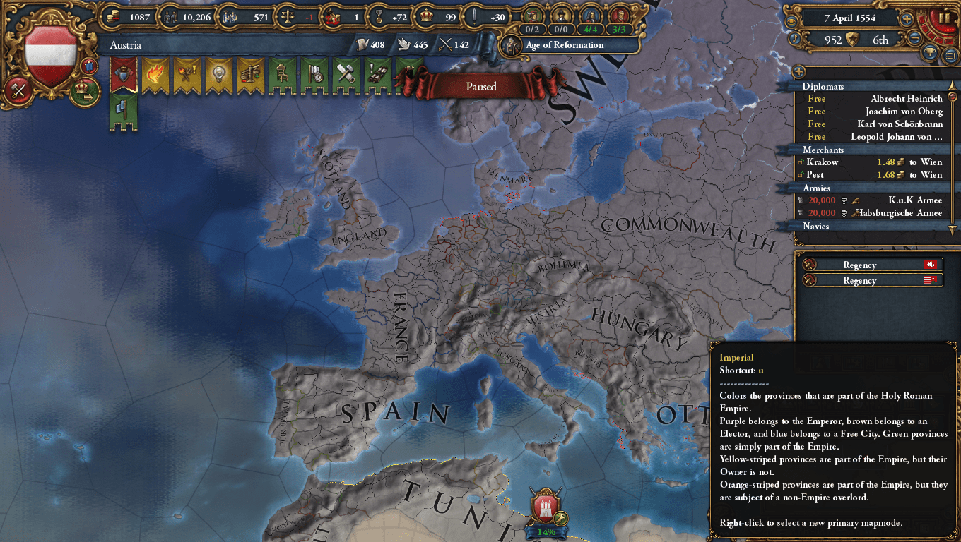 HRE got dismantled while in protestant league war r/eu4