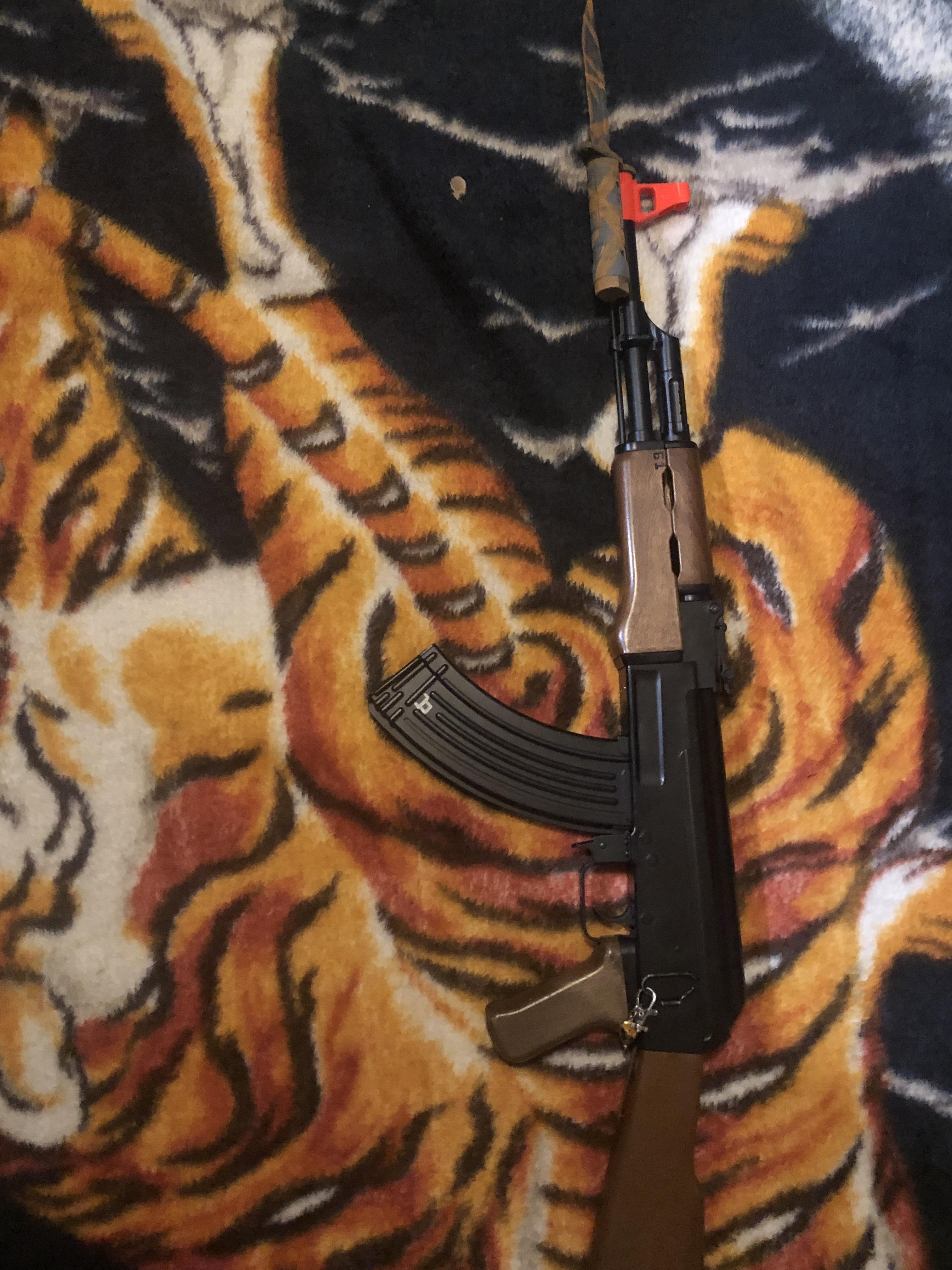 My AK set up, plan on getting some upgrades and new furniture on