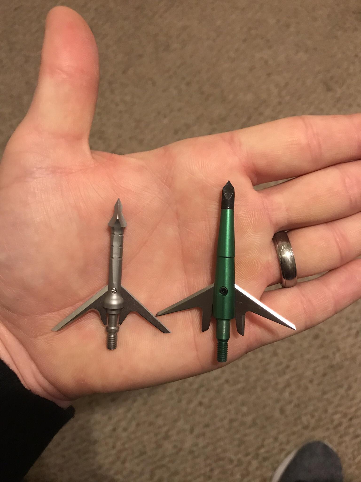 Swhacker or Slick Trick broadheads? Thoughts? r/bowhunting