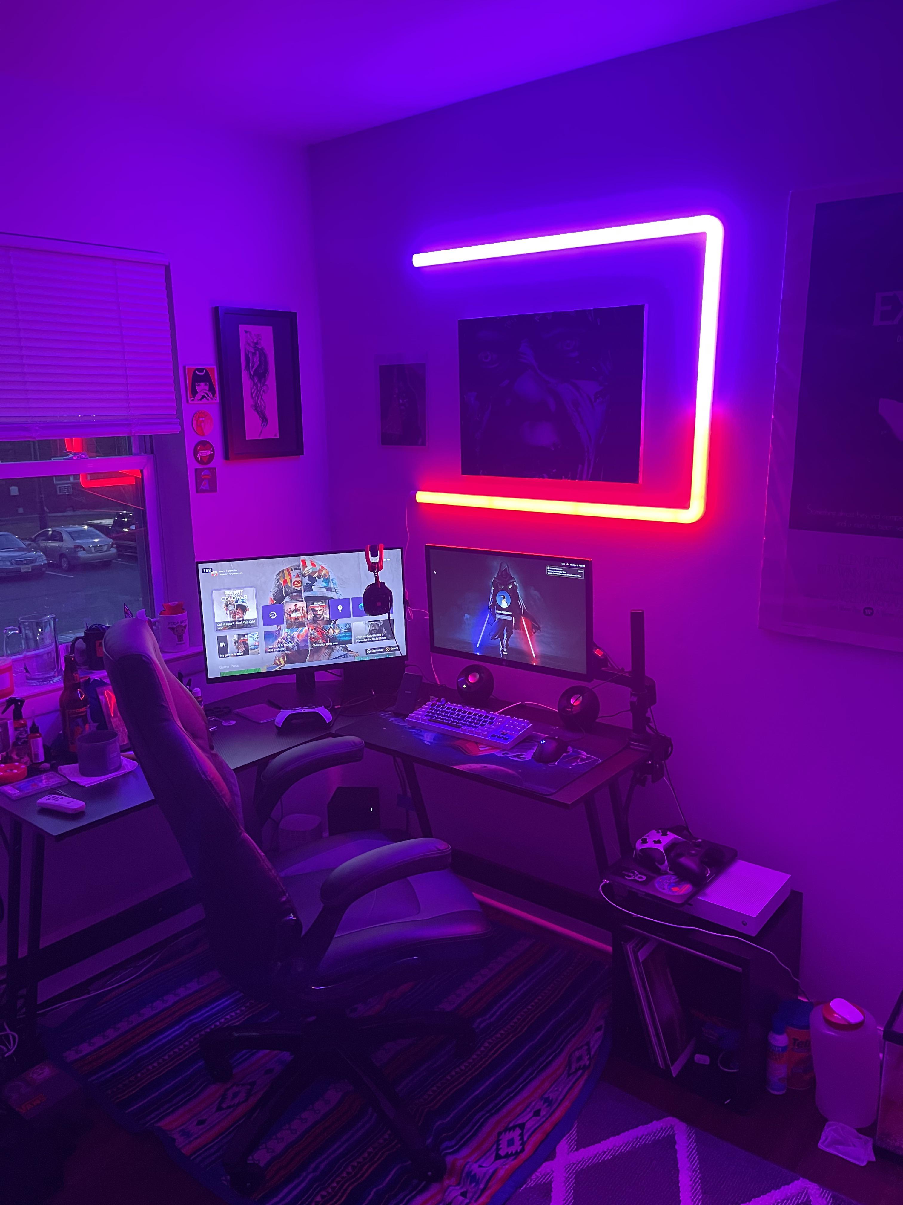 Xbox series x set up until pc get delivered r/gamingsetups