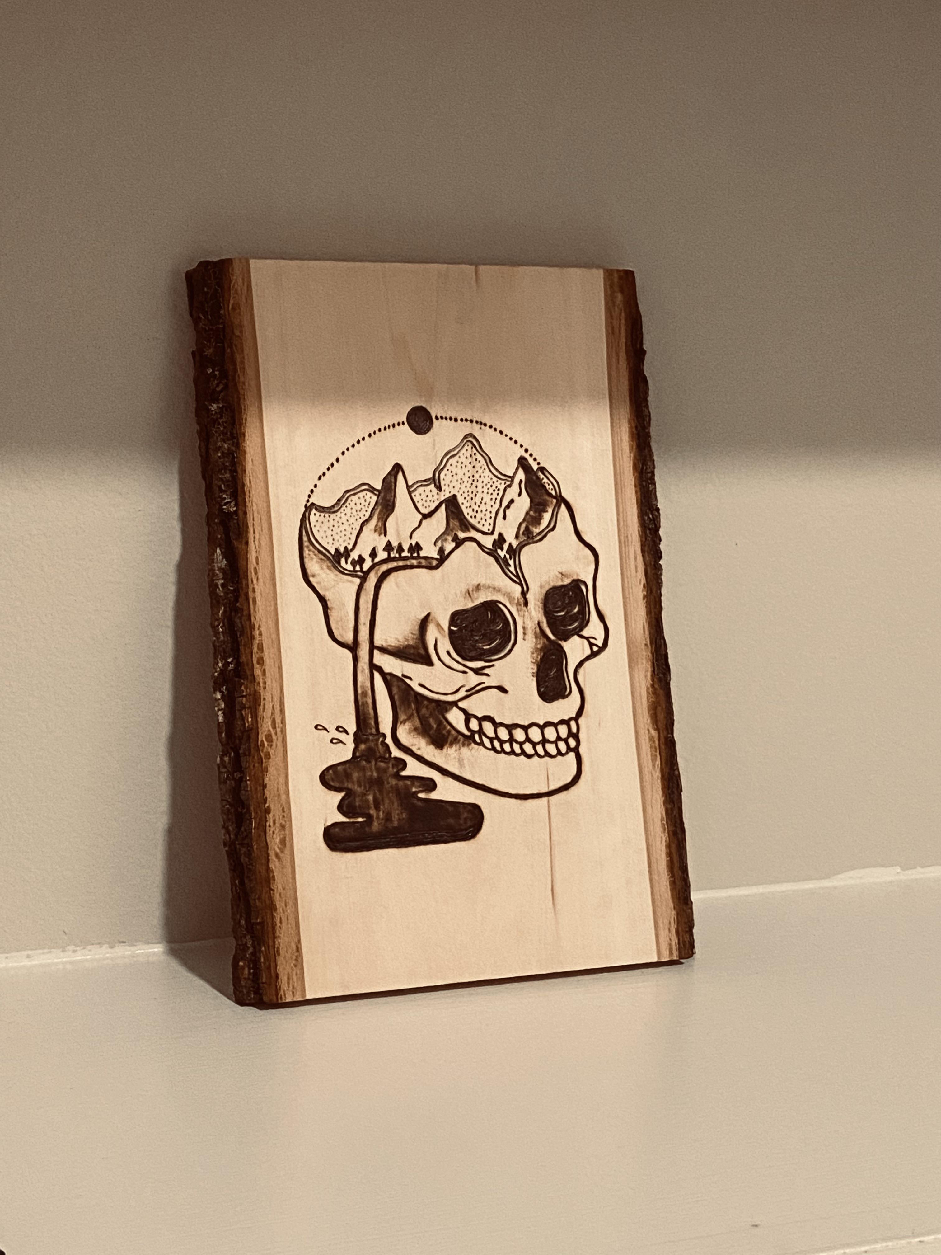2nd wood burning I’ve ever done, shading is definitely something to be