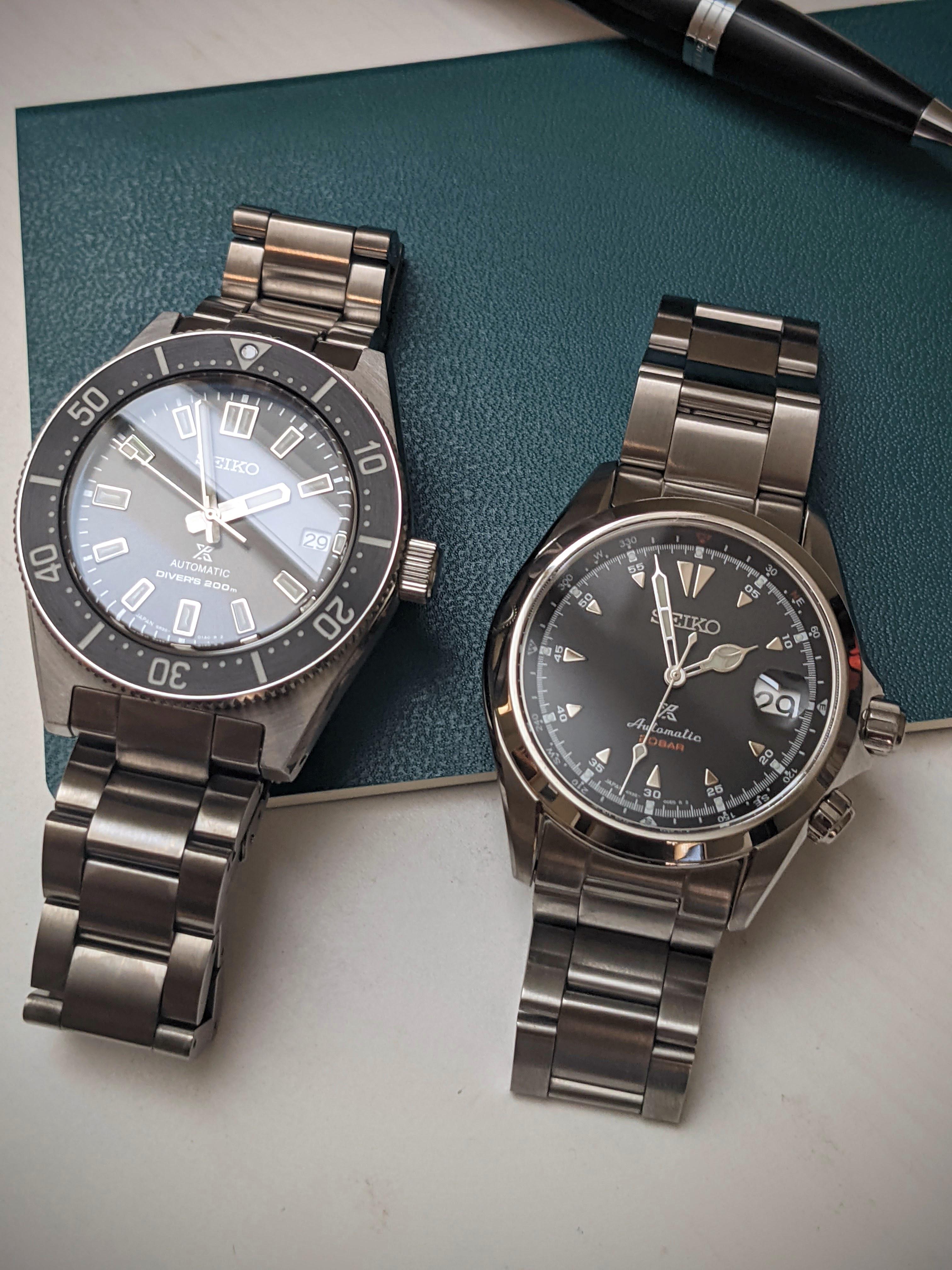 [Seiko] My Two Watch Seiko Collection Watches