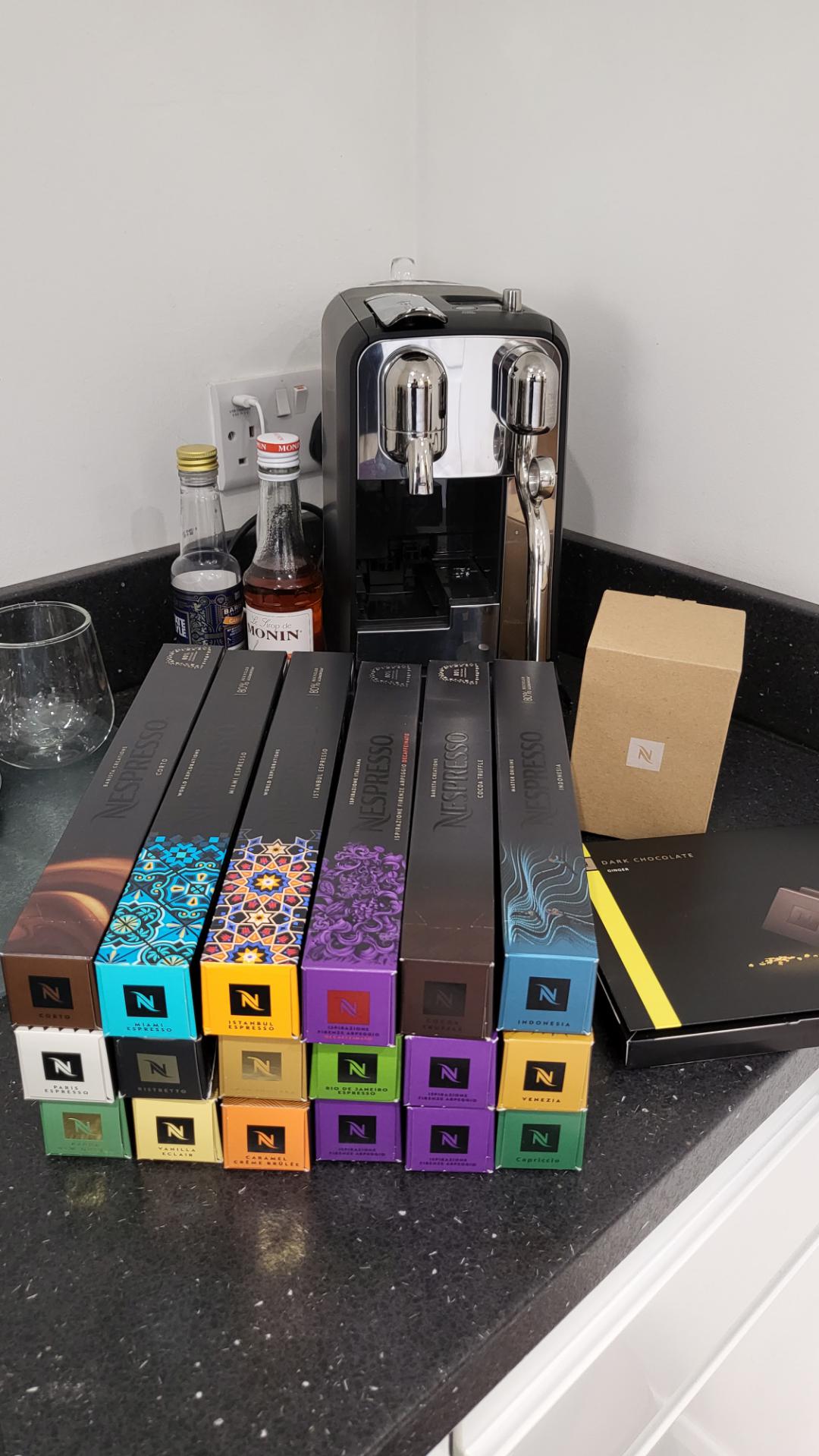 Nespresso haul with free gifts! (UK) r/nespresso