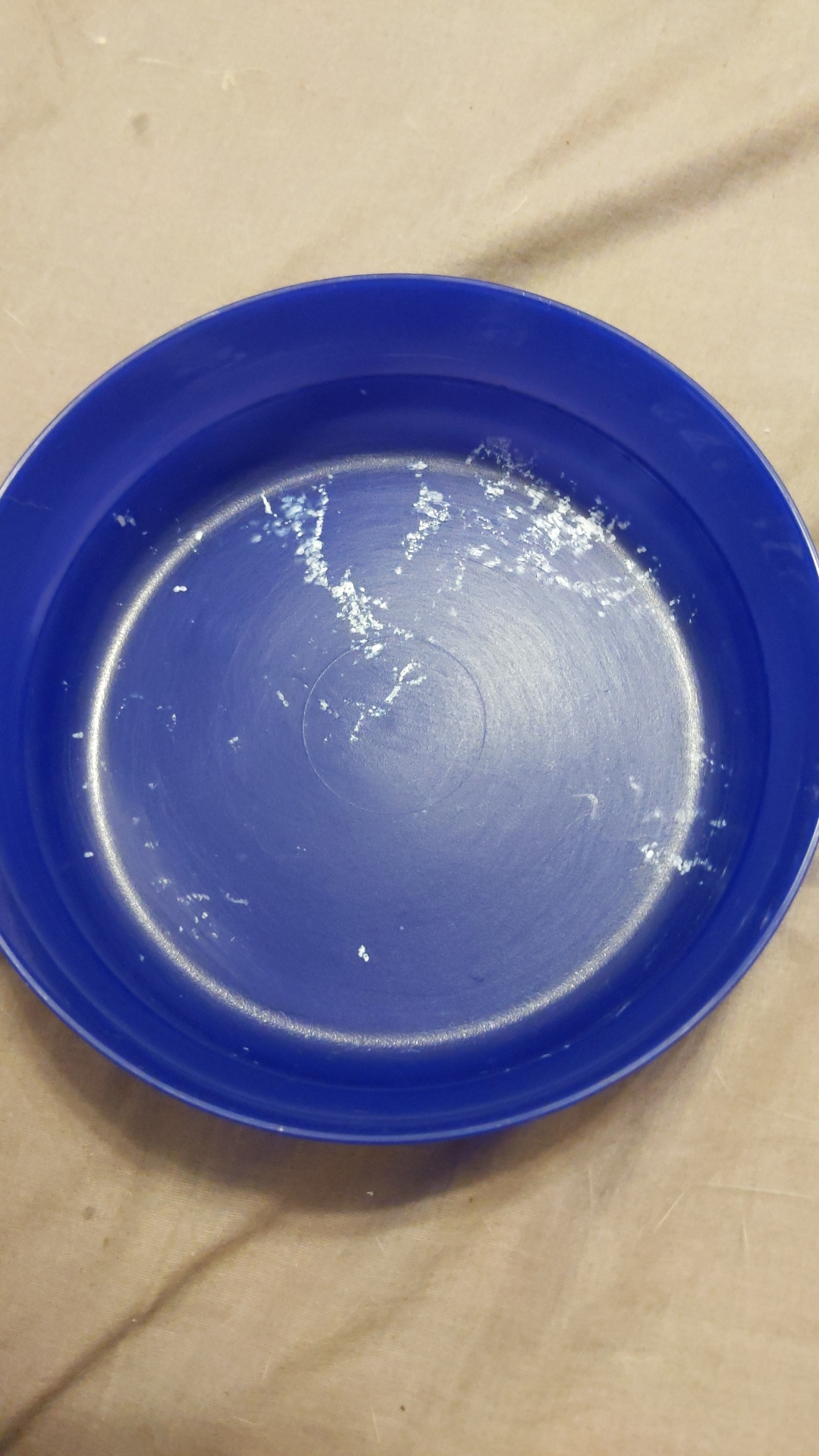 Tupperware bowl will not get clean of these white spots CleaningTips