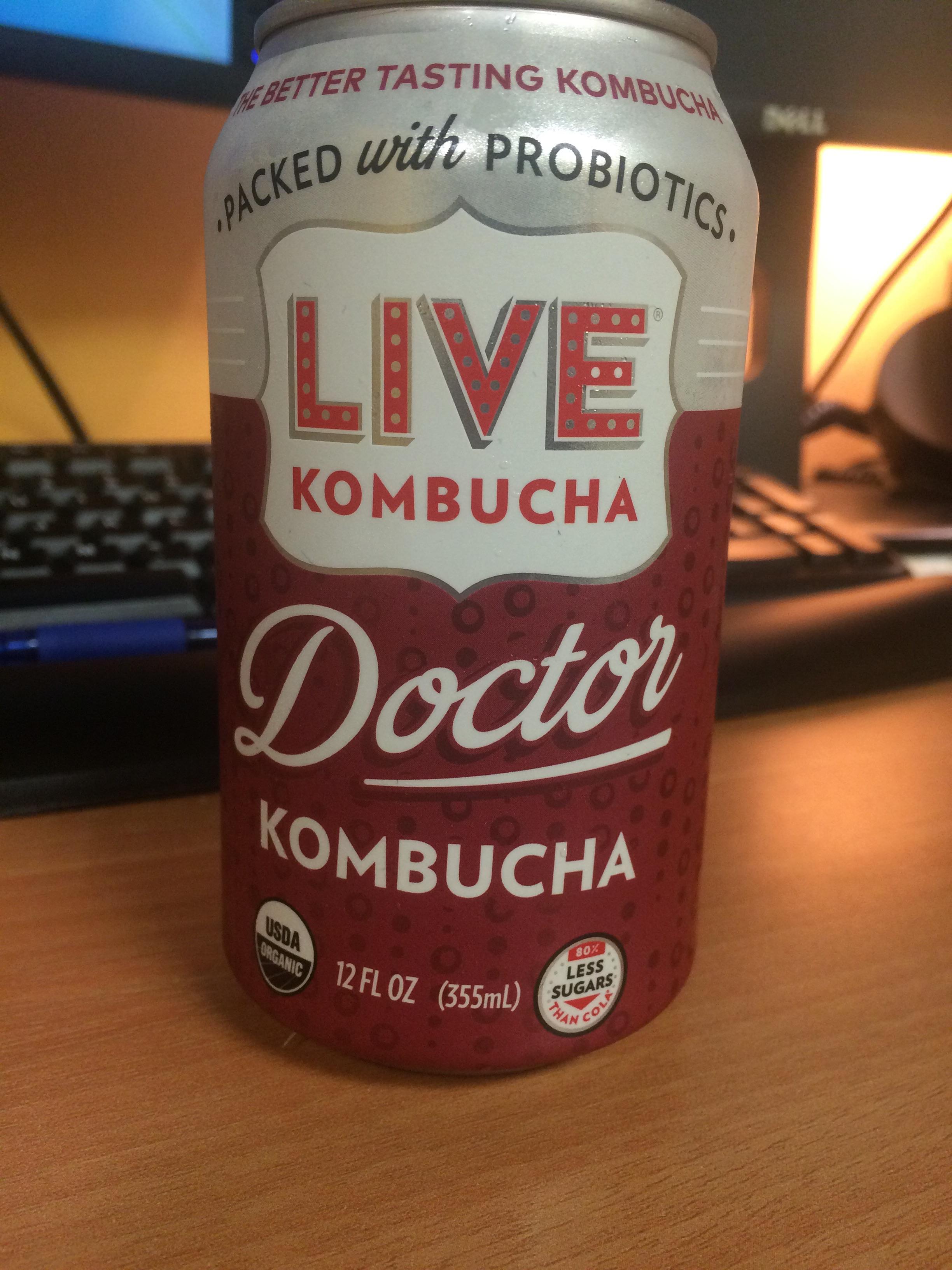 DR PEPPER FLAVORED KOMBUCHA FOR 35 CALORIES A CAN 1200isplenty