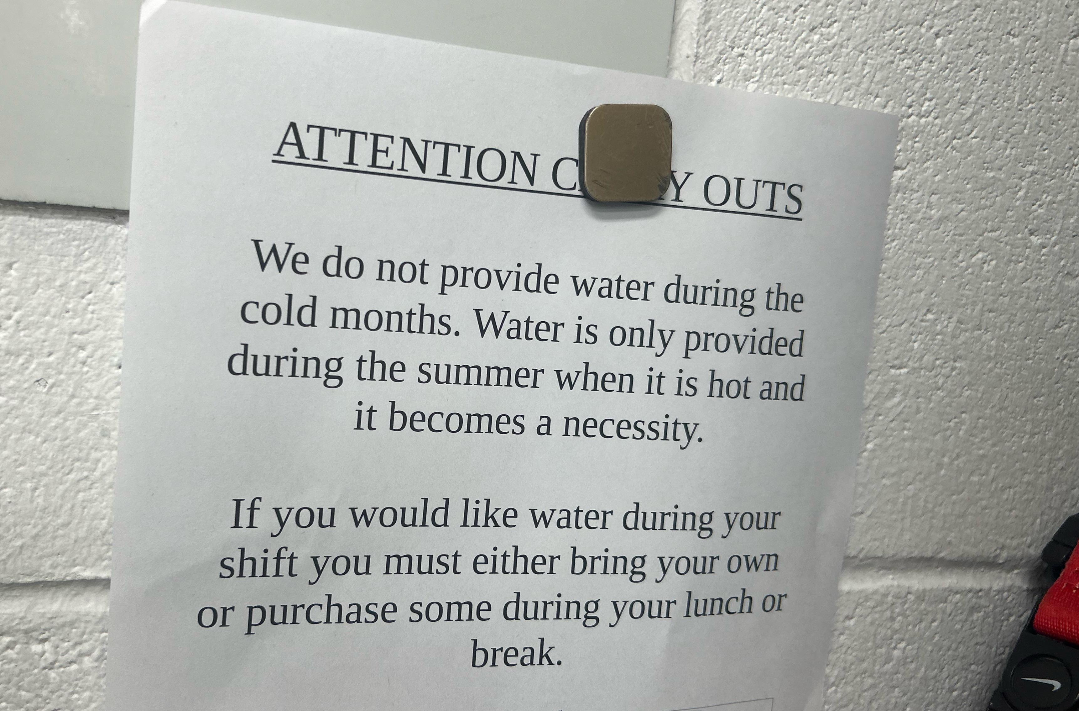 Crazy new policy at menards morton grove r/menards