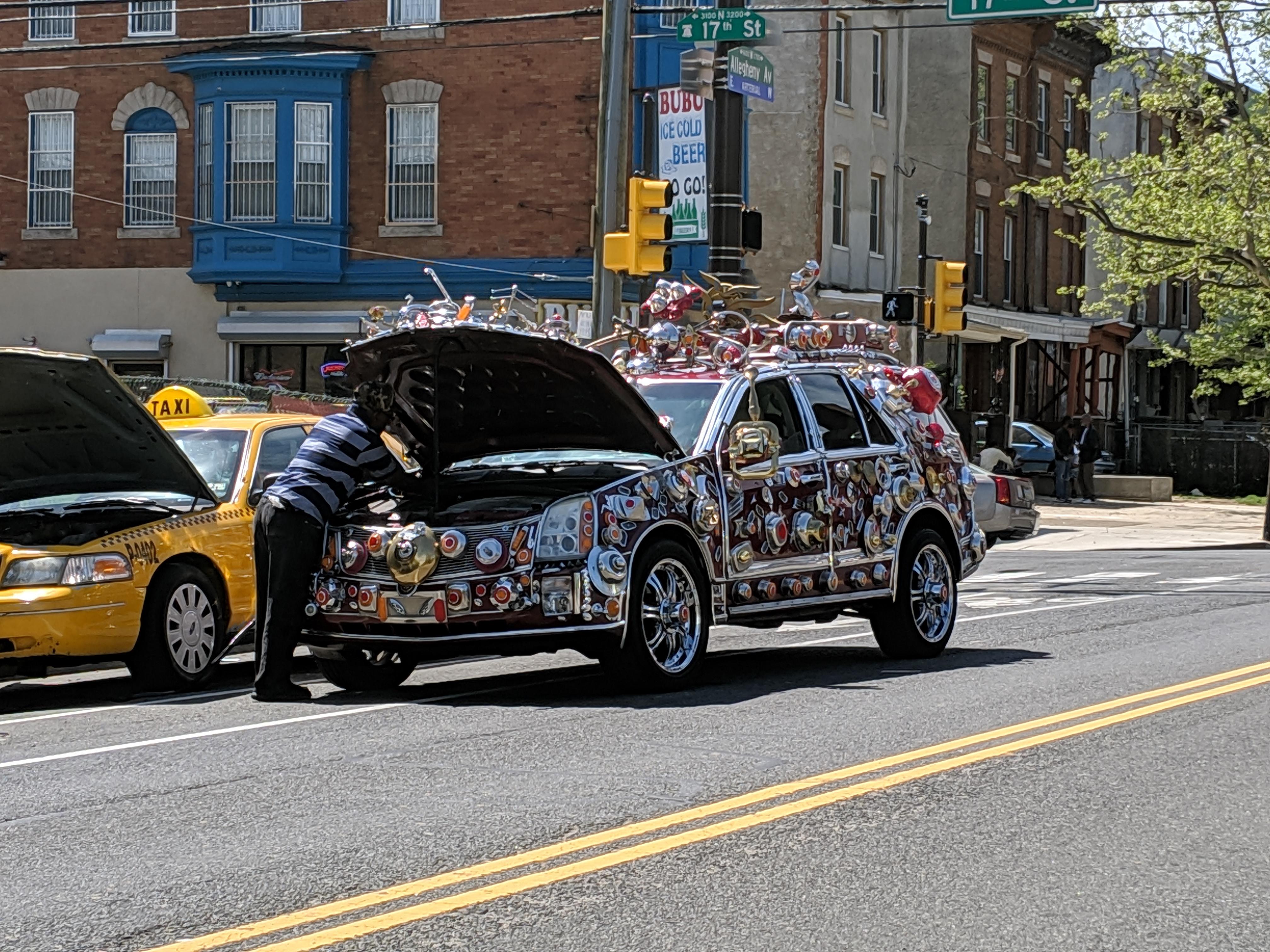 The most interesting car modification spotted in North Philly r