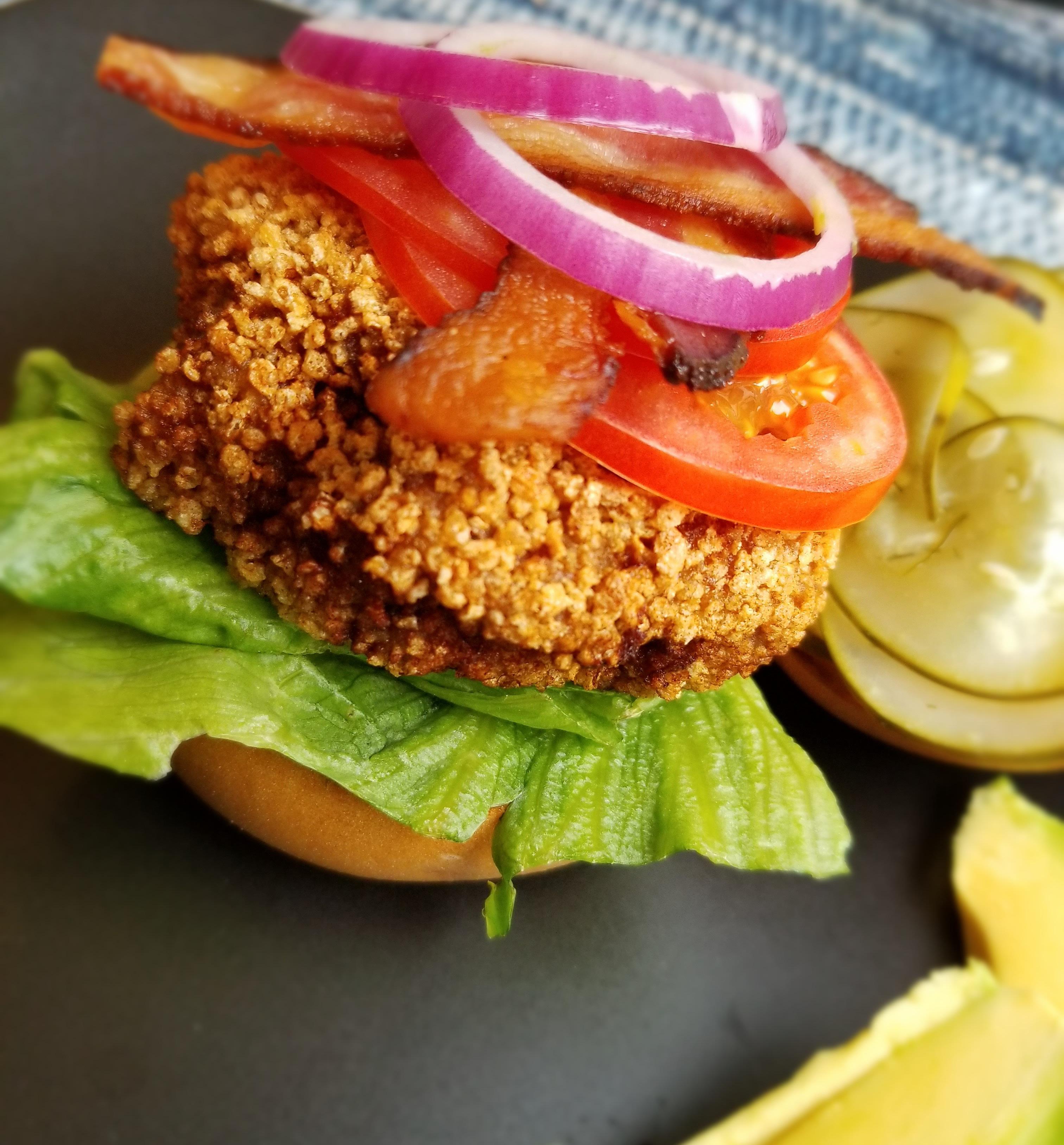 GF Chicken fried turkey burgers r/Celiac