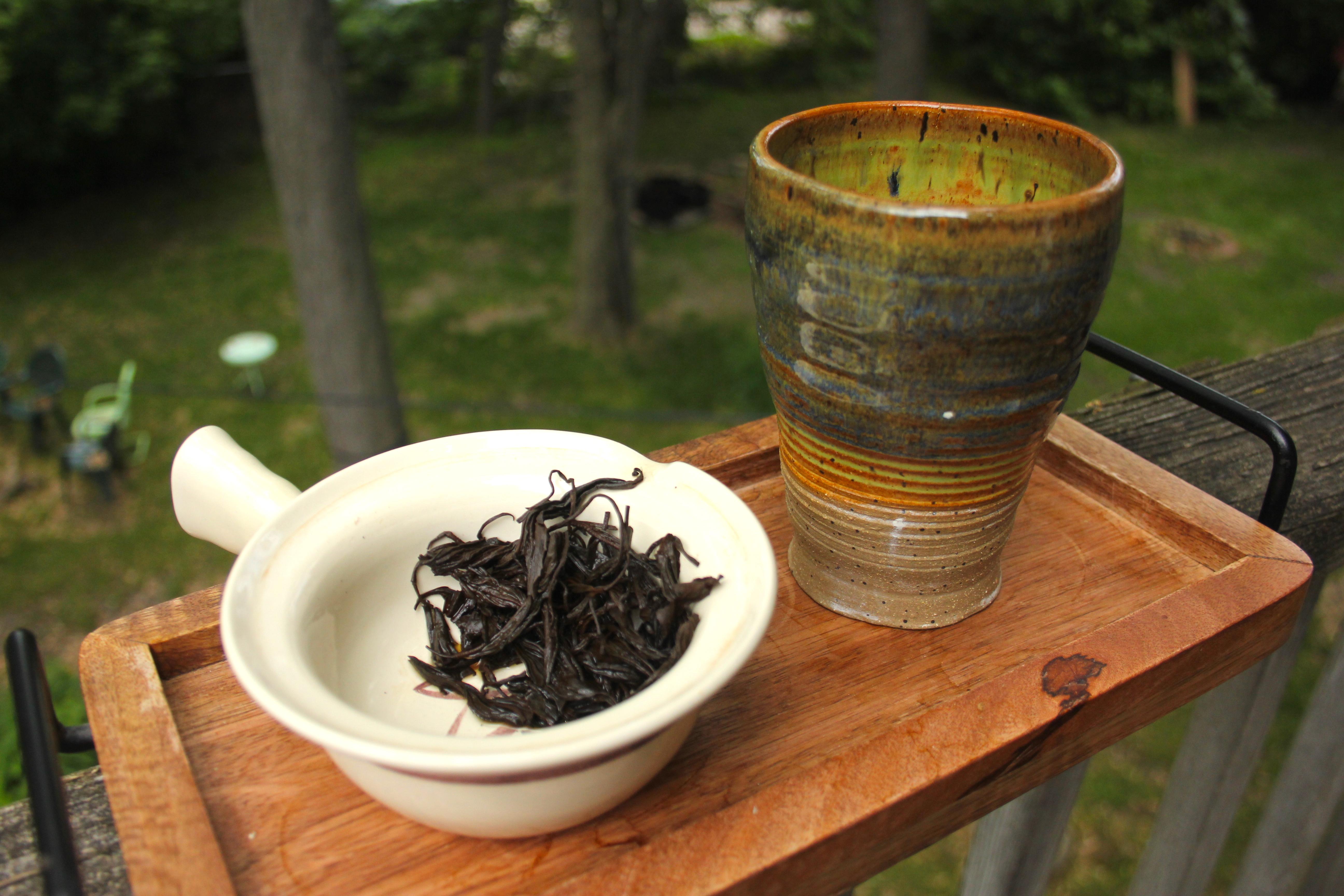 Excited about my new handmade teaware! (The tea itself is a 2017