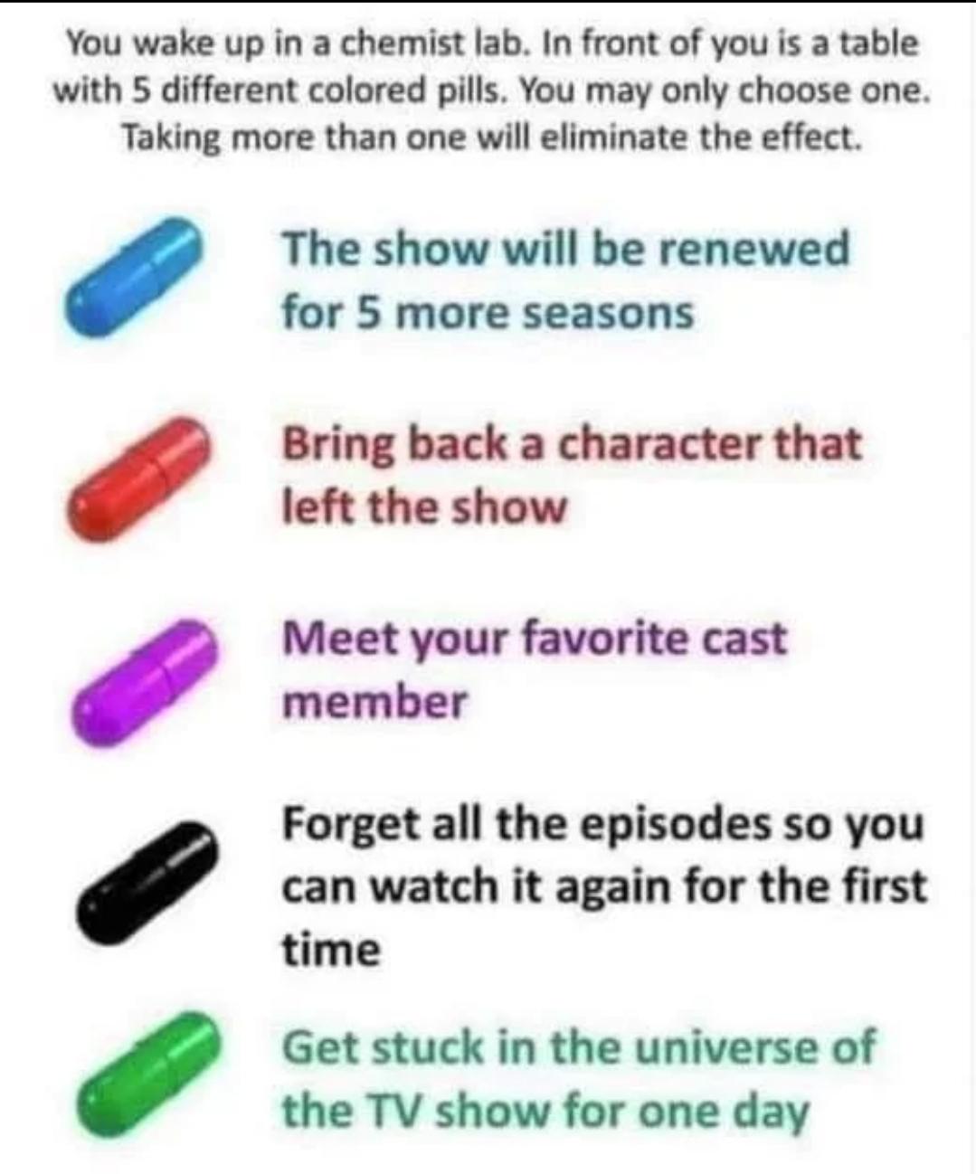 Which pill would you take? r/stevenuniverse
