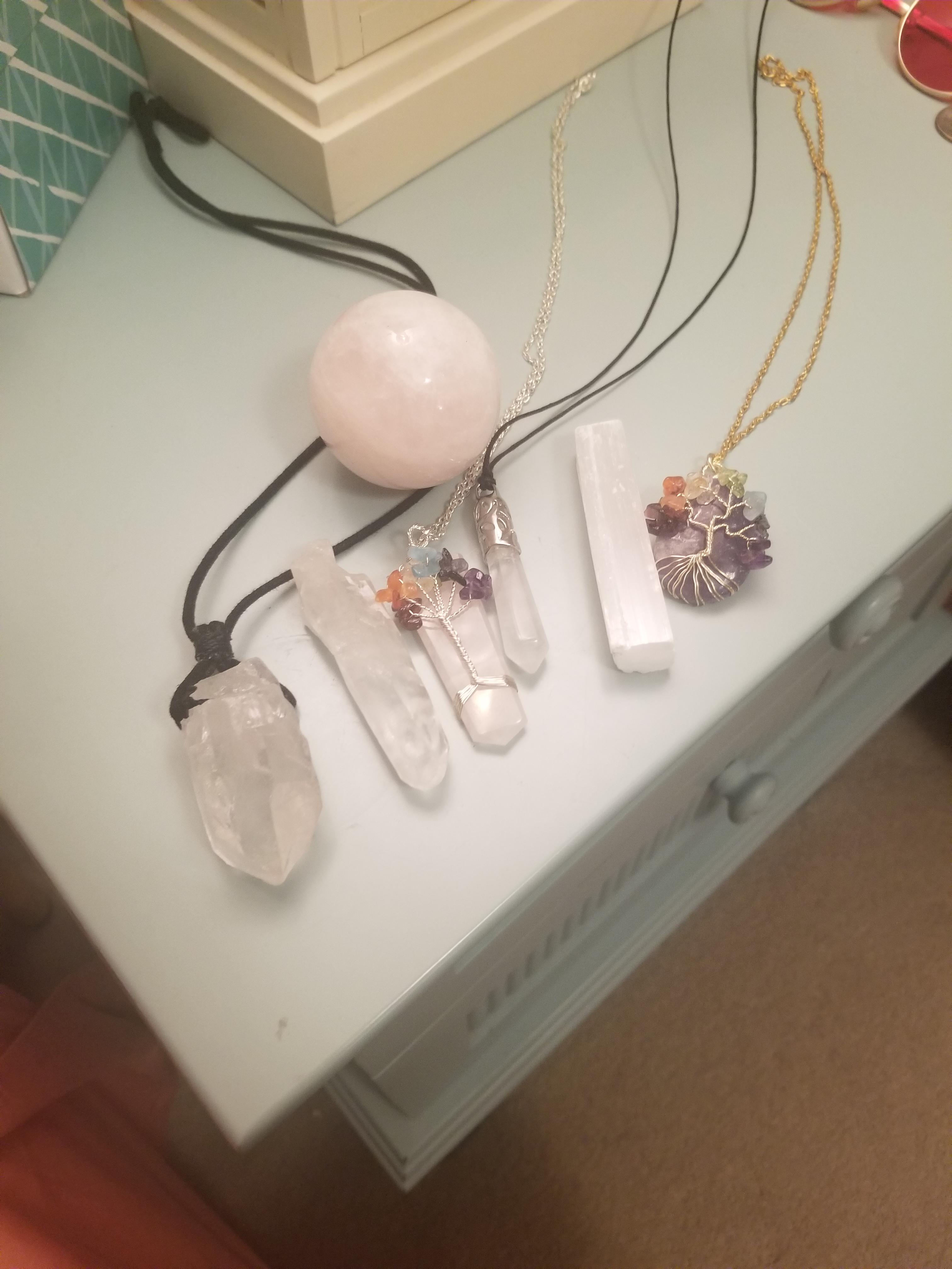 Started my crystal collection today! Am so excited! r/Crystals