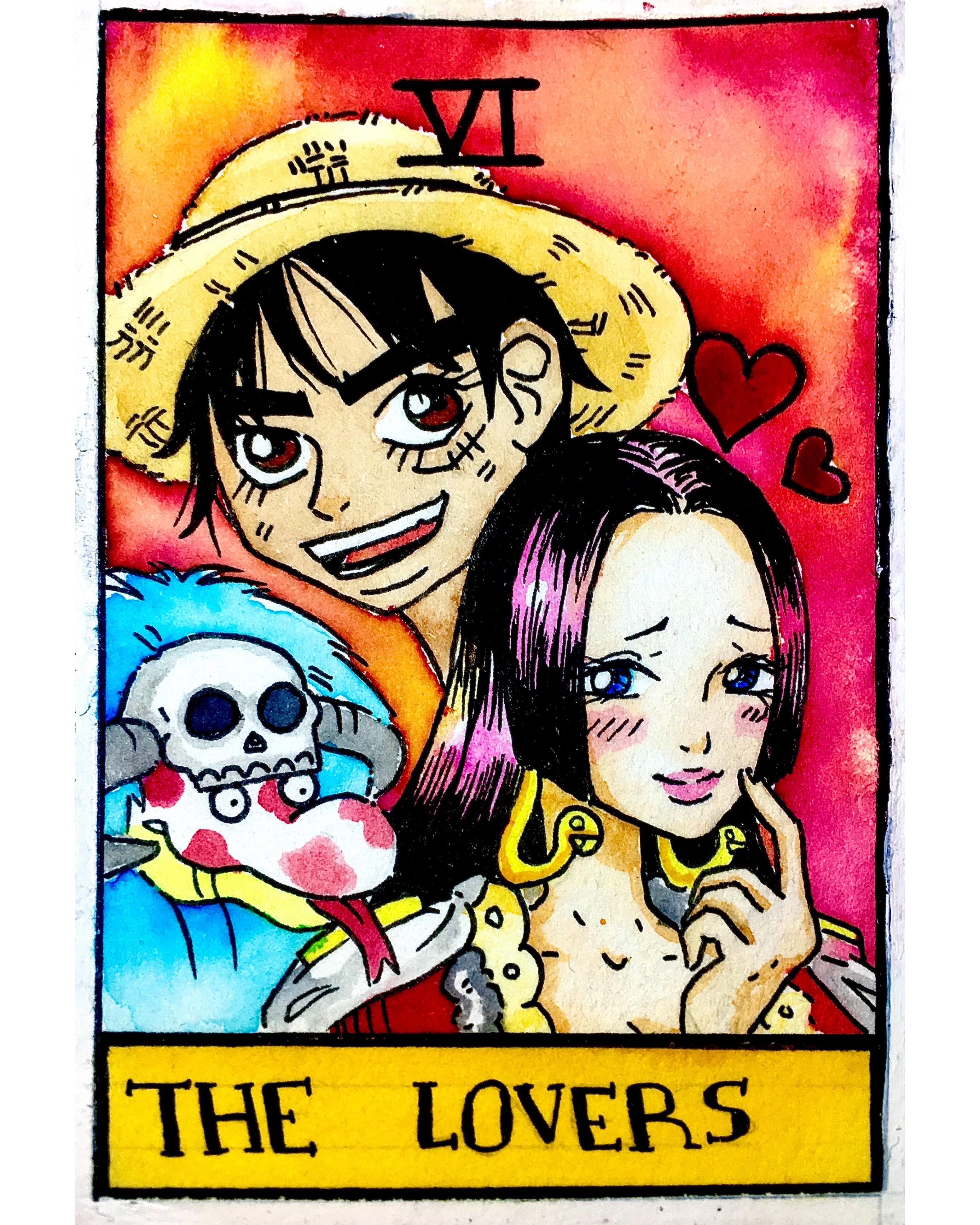 Sixth Tarot card with Hancock as The Lovers! I know some of you have