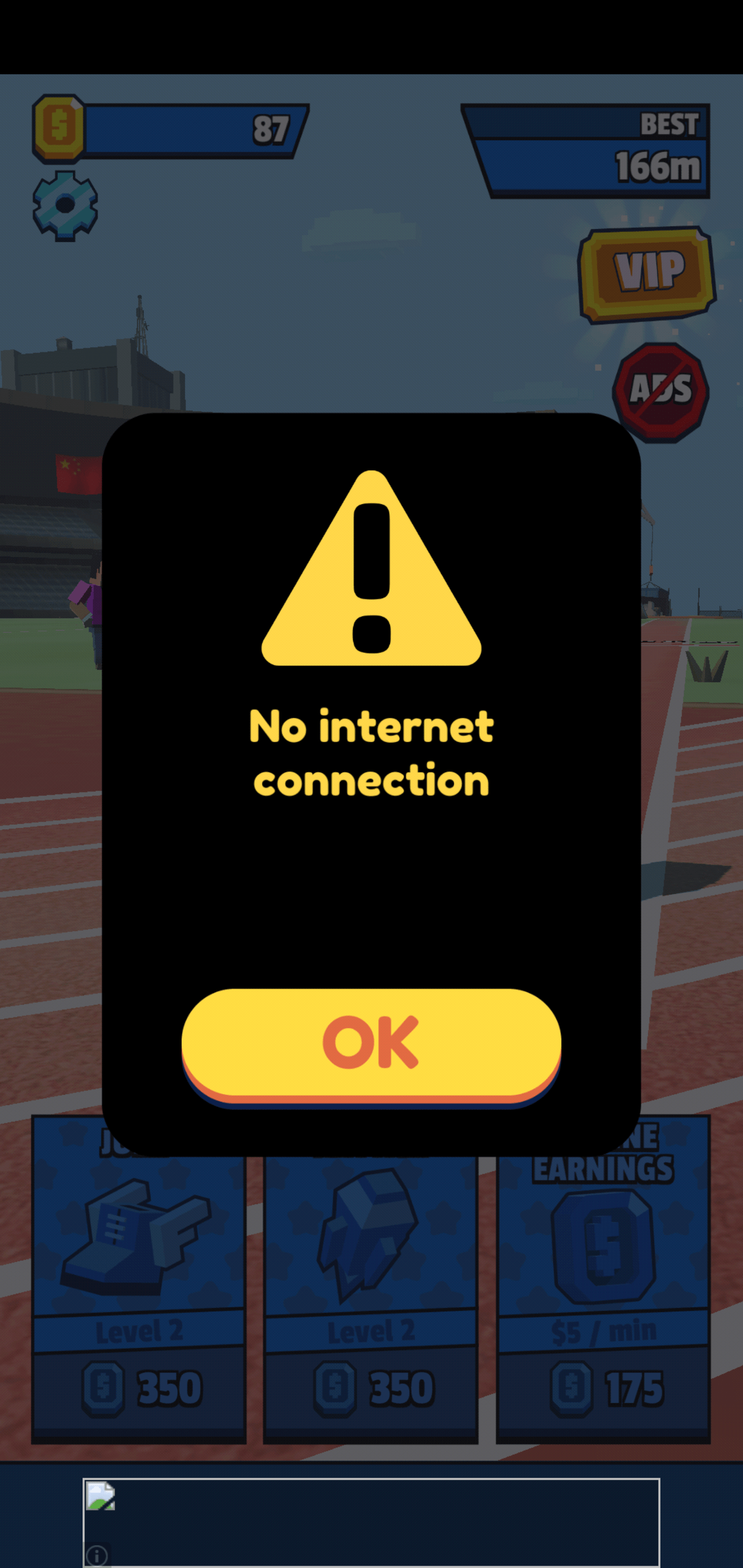 A game that doesnt let you play on airplane mode