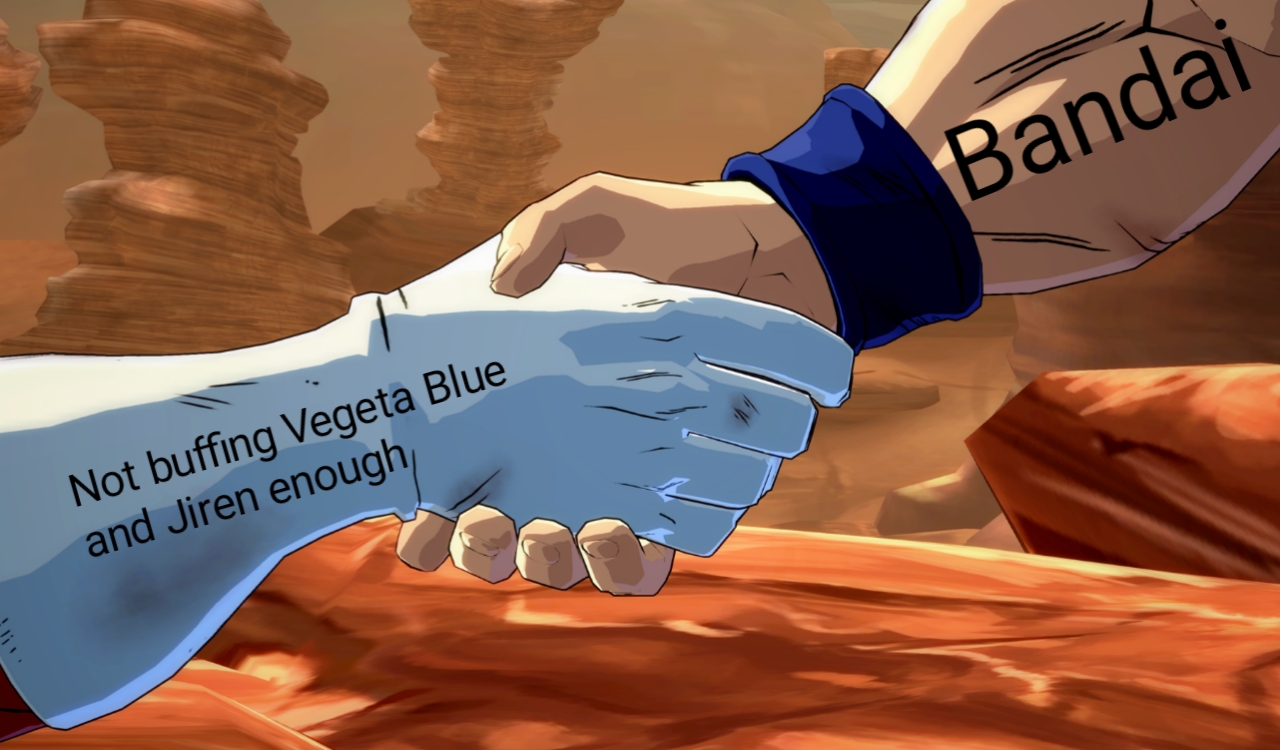 I main Jiren. I've been cucked dragonballfighterz