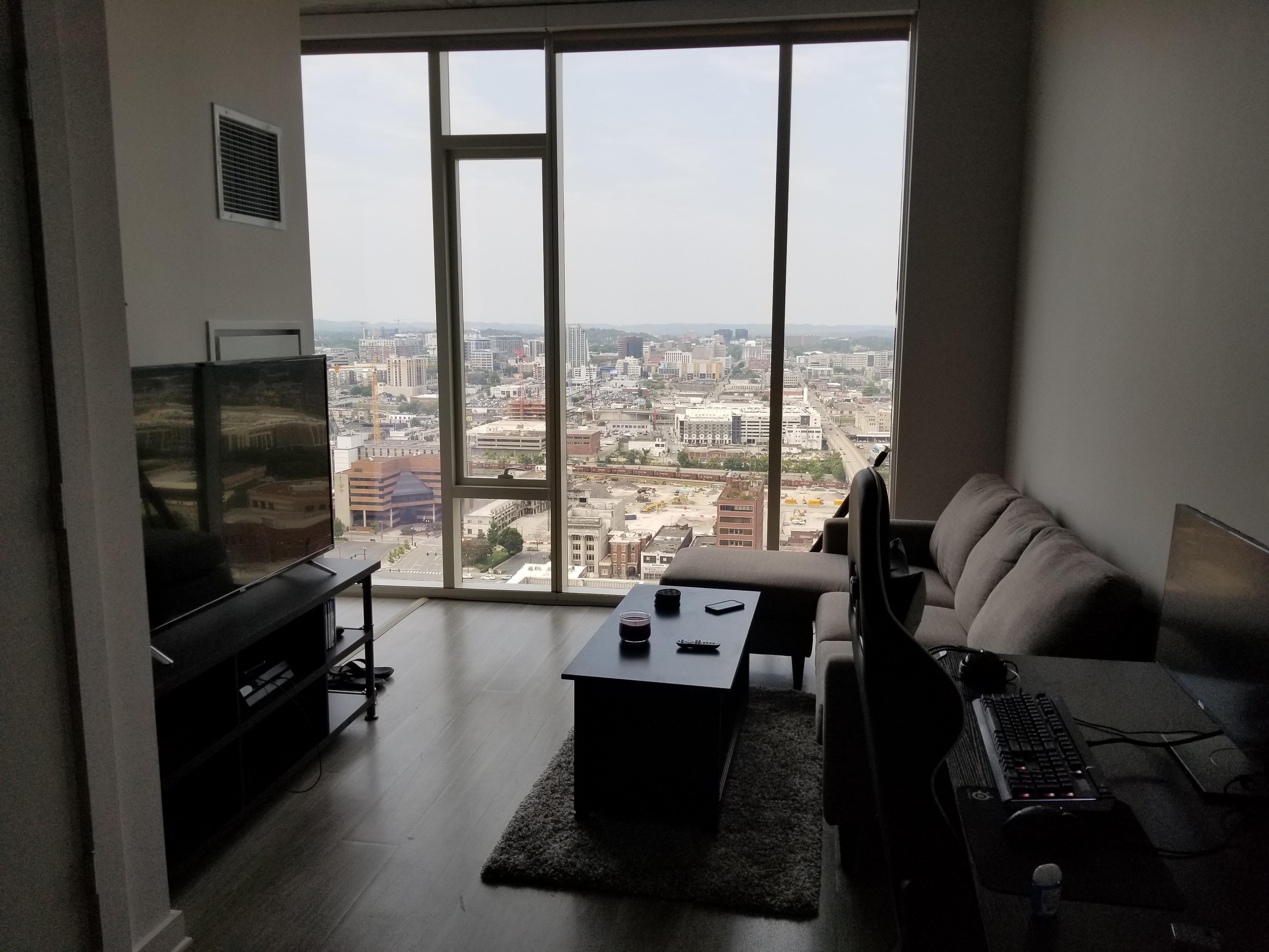 My apartment in downtown Nashville r/malelivingspace