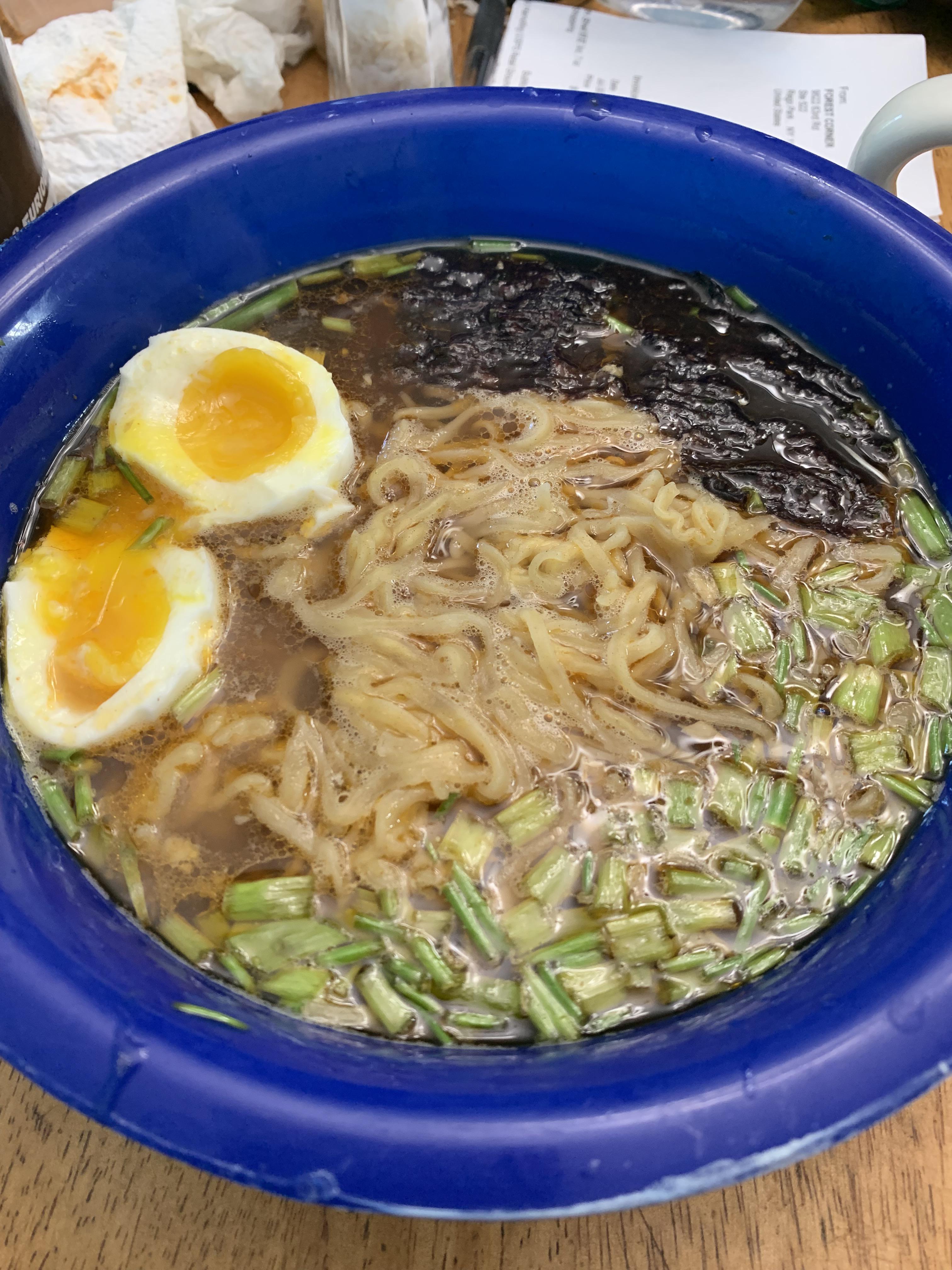 Leftover rabbit ramen. r/ramen
