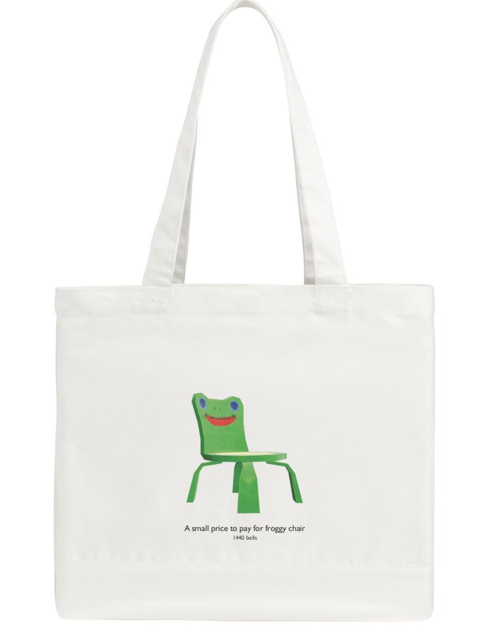 a small price to pay for froggy chair tote bag (12) r/AnimalCrossing