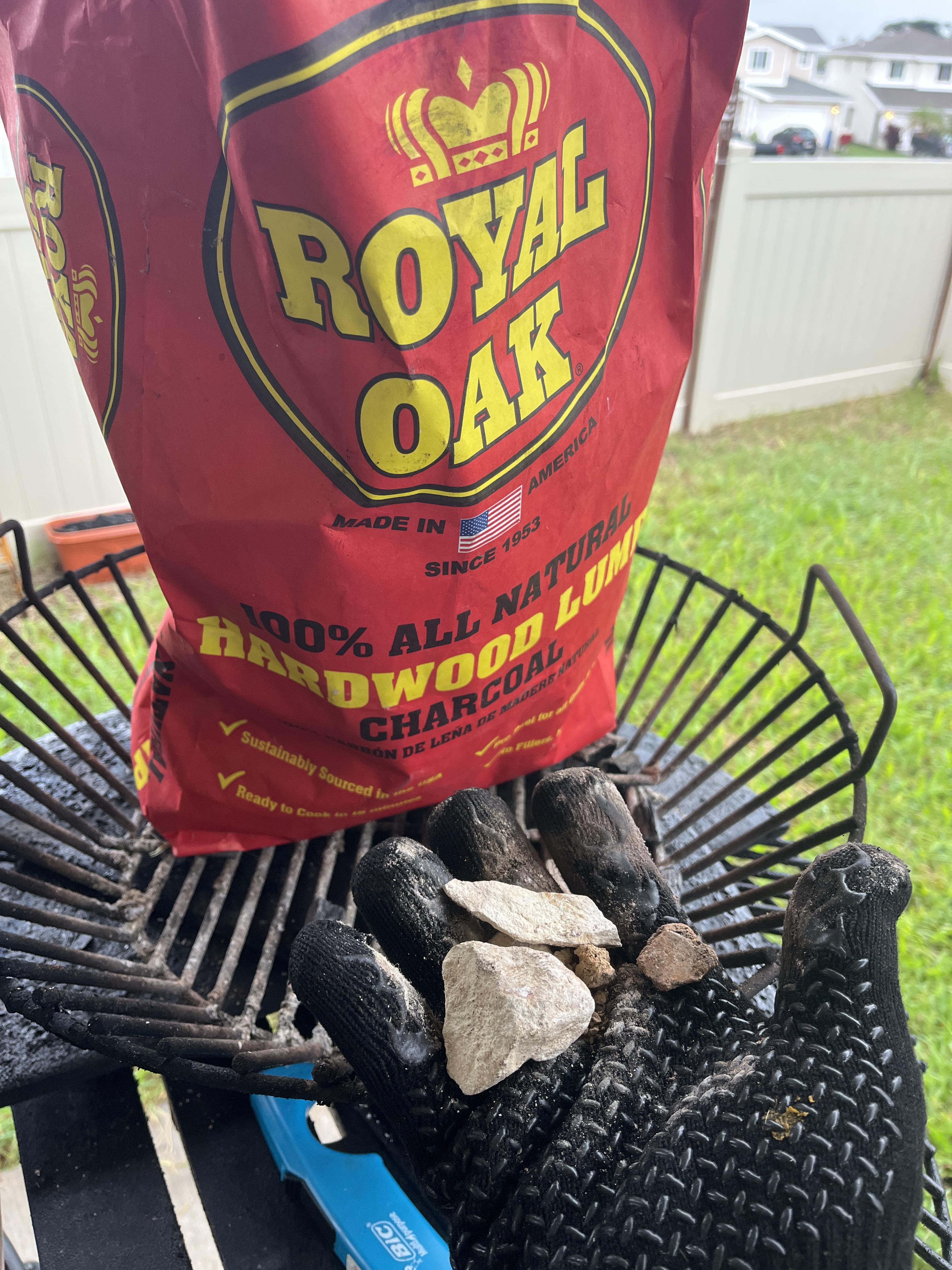 Royal Oak Charcoal…. With Rocks! Haha r/KamadoJoe
