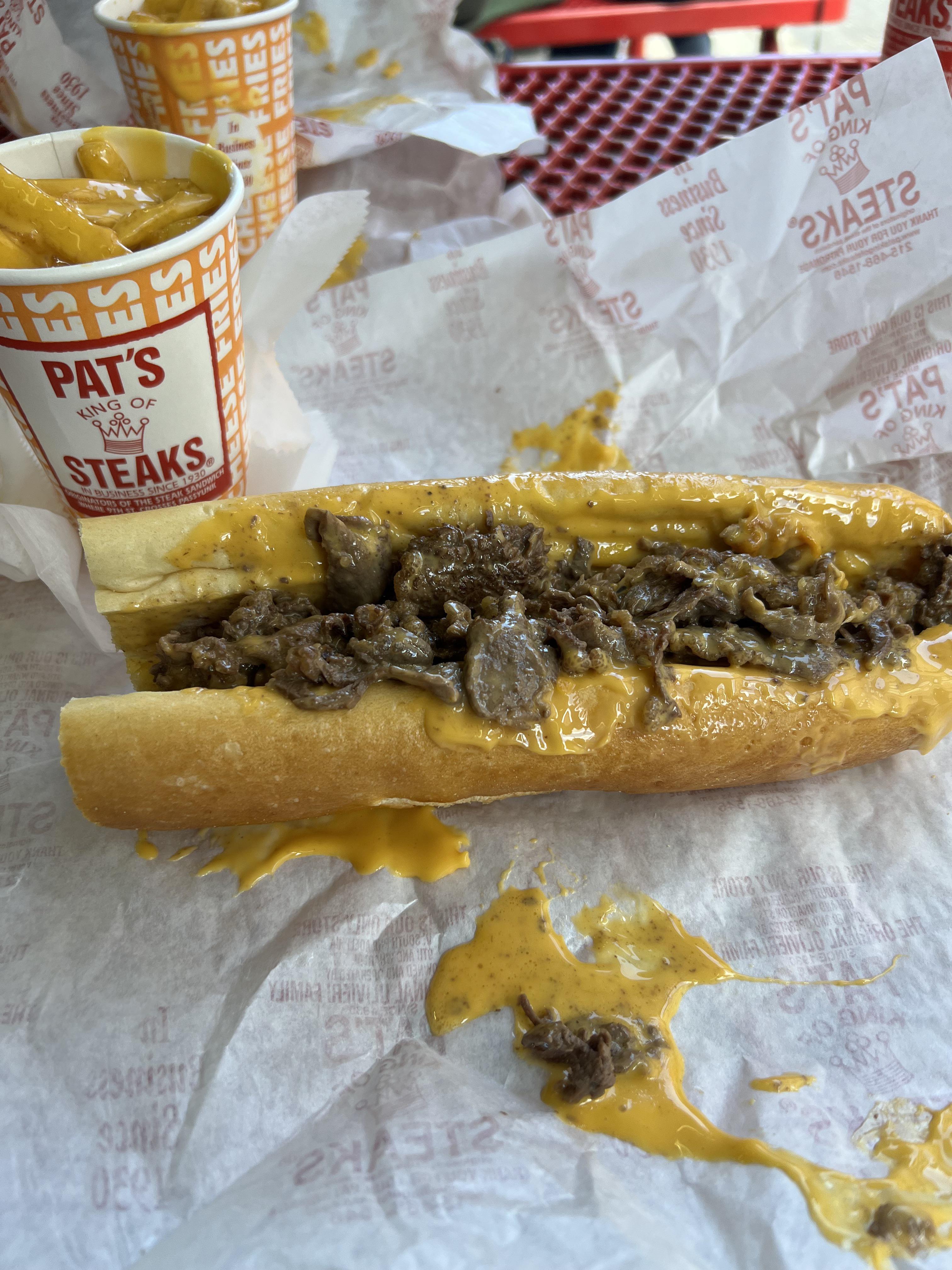 Pats King of Steaks r/cheesesteak