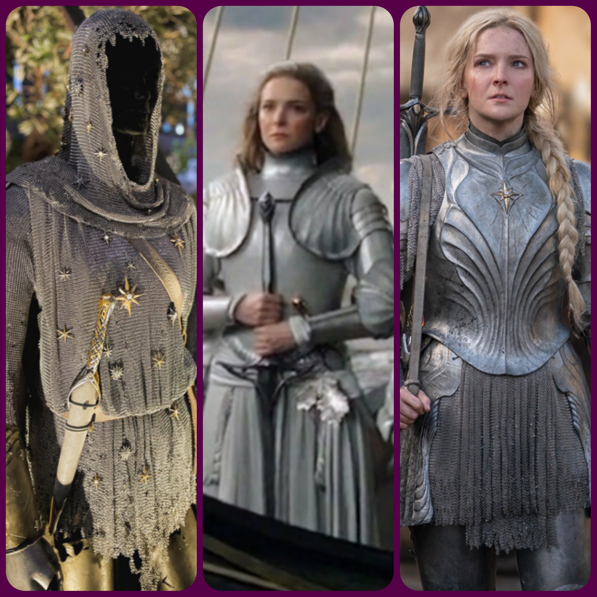 Galadriel's armor, 3 so far. r/LOTR_on_Prime