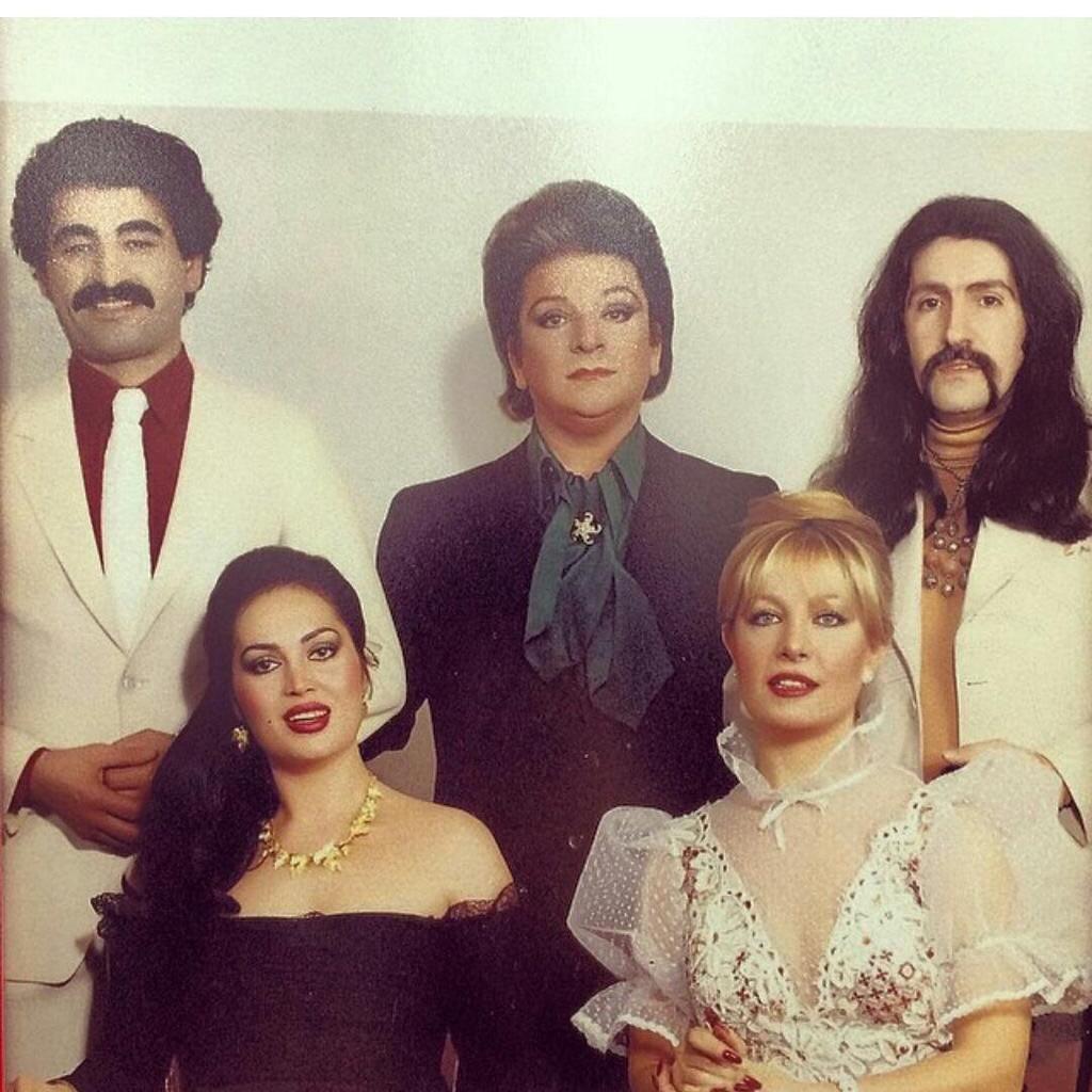 Famous Turkish singers Türkan Şoray, Emel Sayın, Zeki Müren, Barış