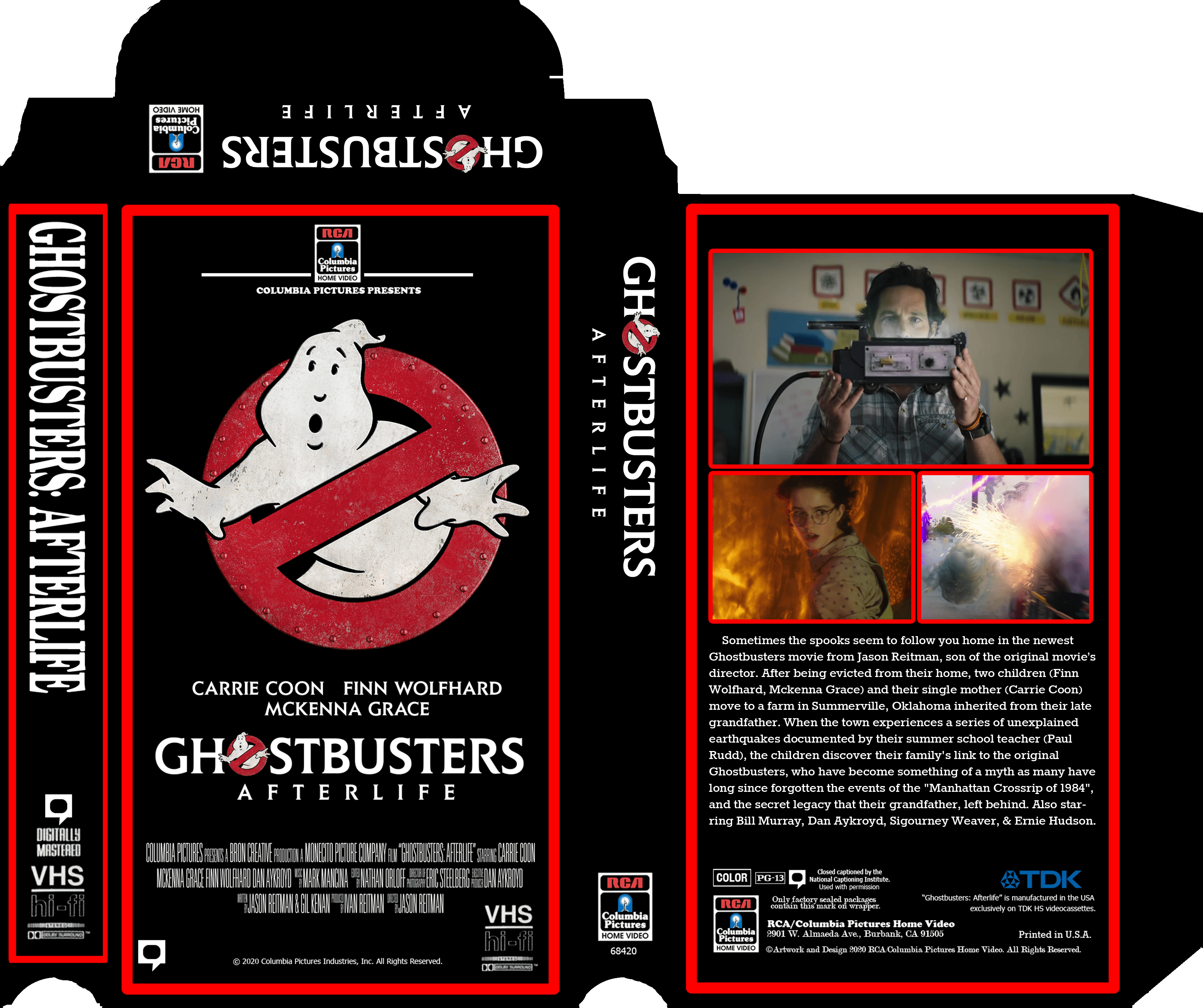 Here's an Afterlife VHS sleeve I made, inspired by the covers for GB1