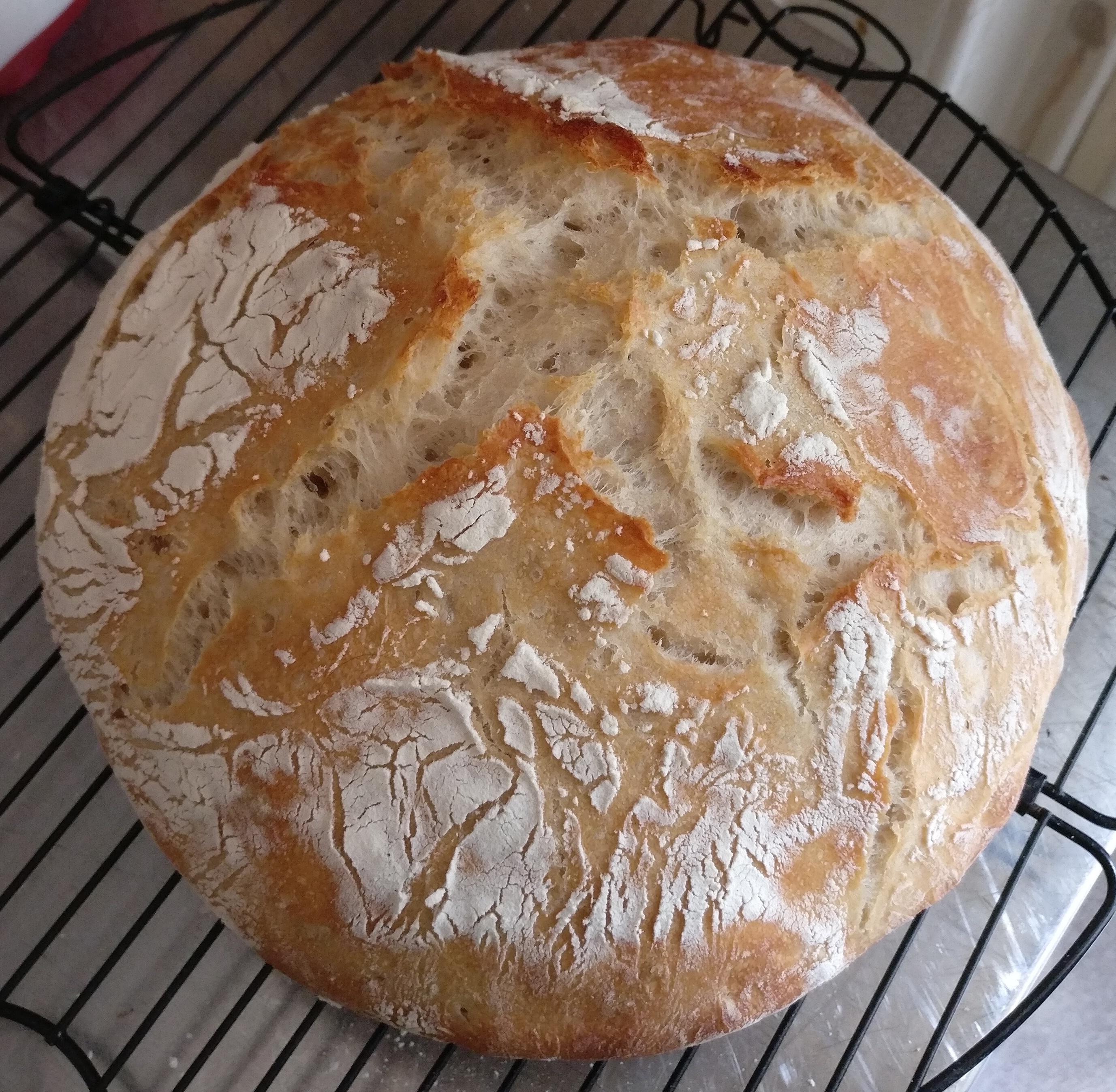 Jamie Oliver's basic white bread (with a couple small adjustments) r