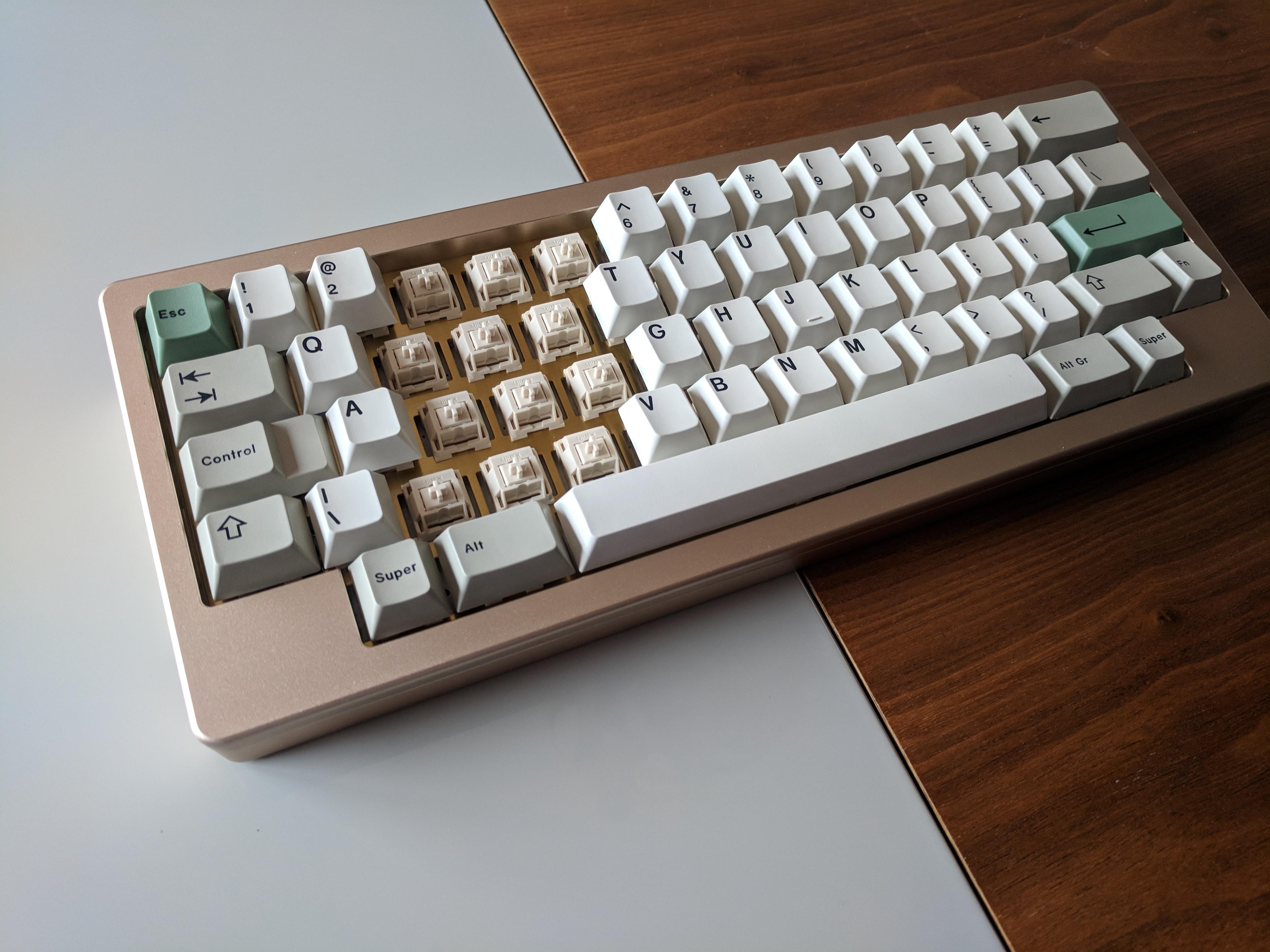 Creams in champagne. r/MechanicalKeyboards