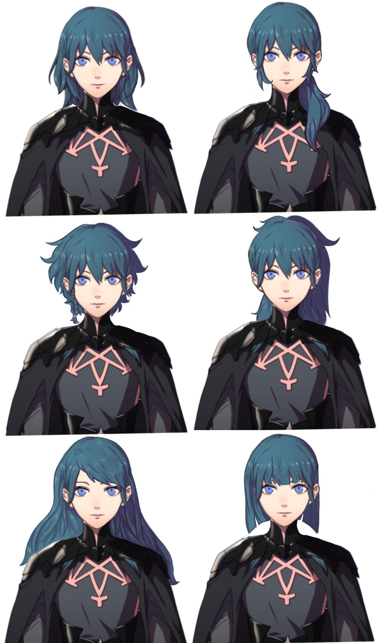 Byleth Hair Color Change