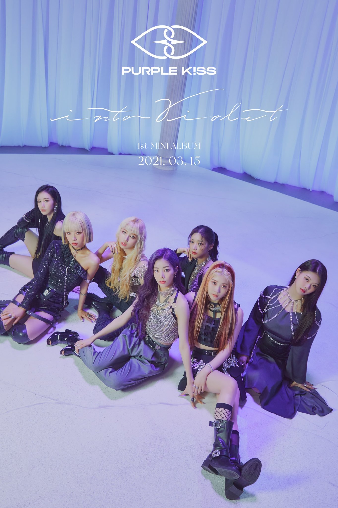 PURPLE KISS The 1st Mini Album INTO VIOLET (Debut Group Concept