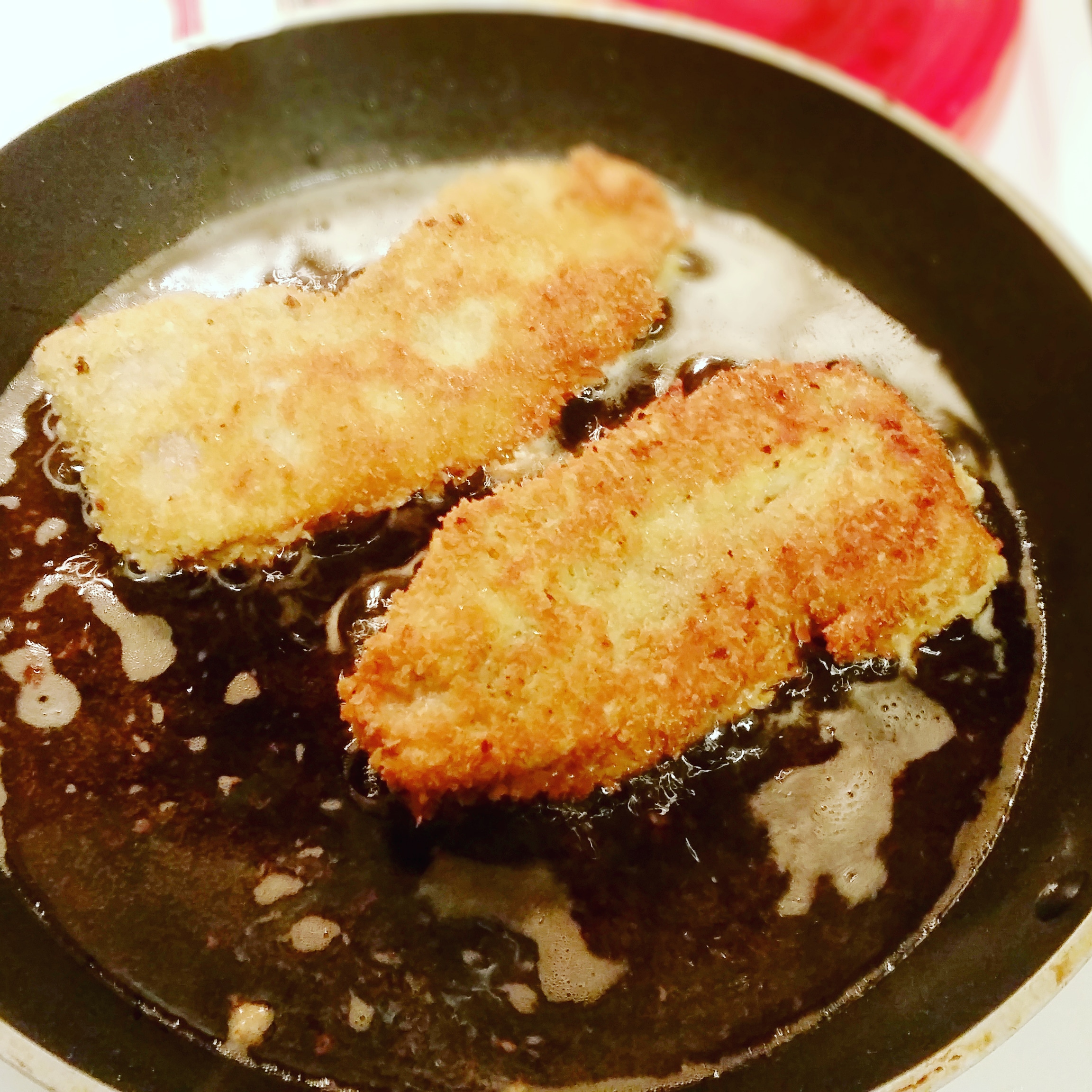 [Homemade] Pan Fried Pork Cutlet r/food