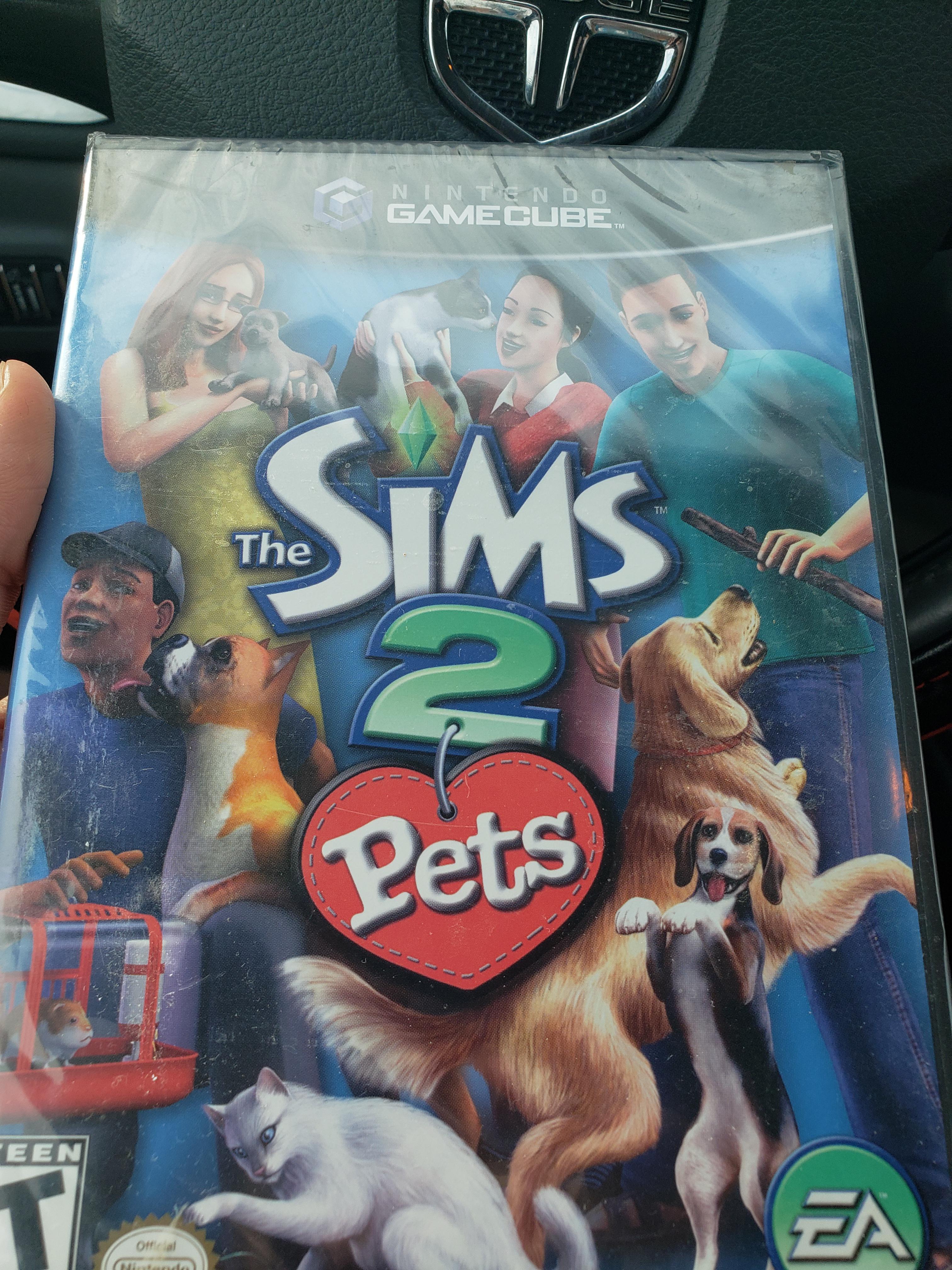 Sealed Sims 2 Pets pickup today! should I open or no? r/Gamecube