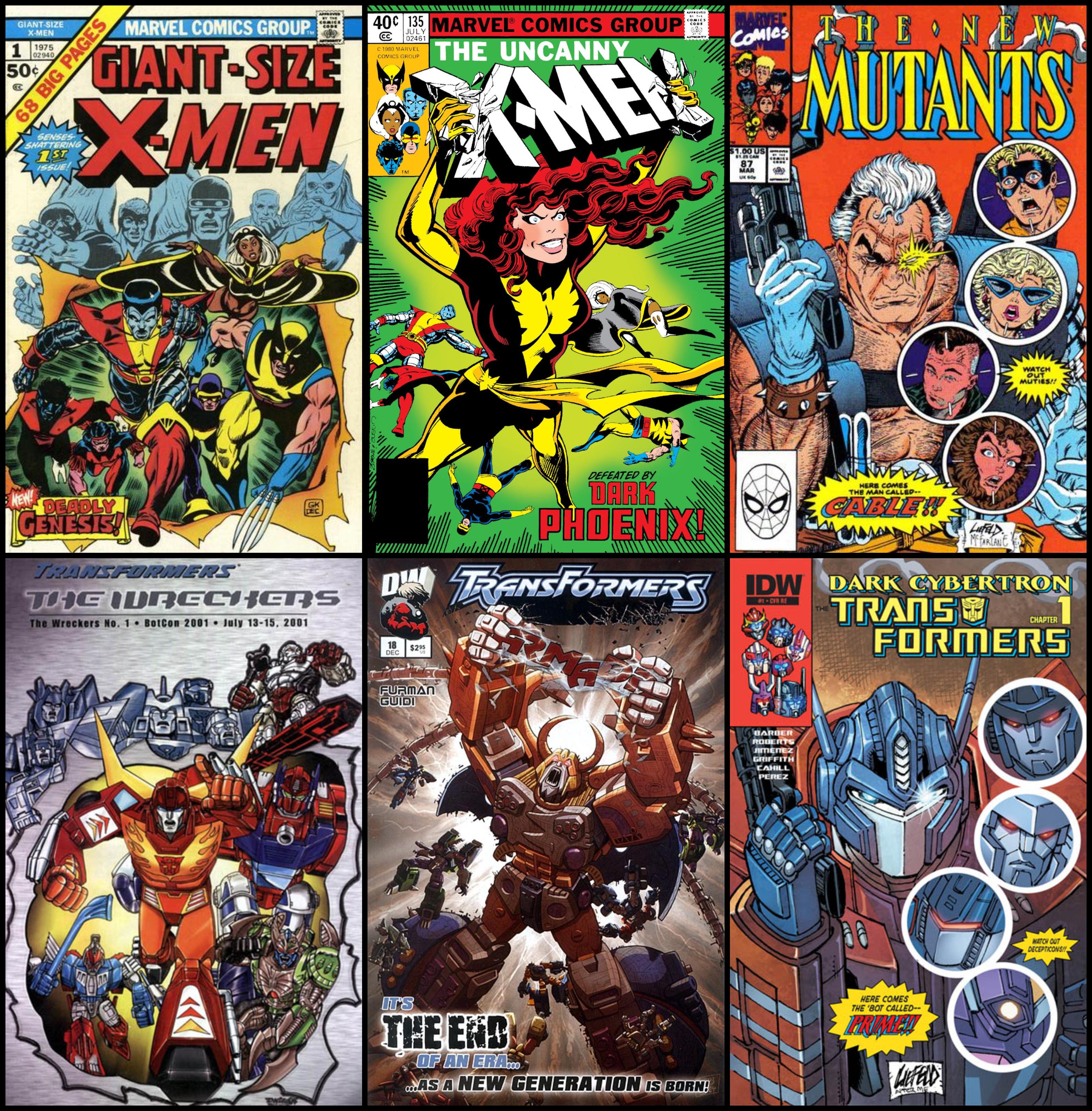 Transformers/Marvel Comics References Pt 1 XMen Homages r/transformers