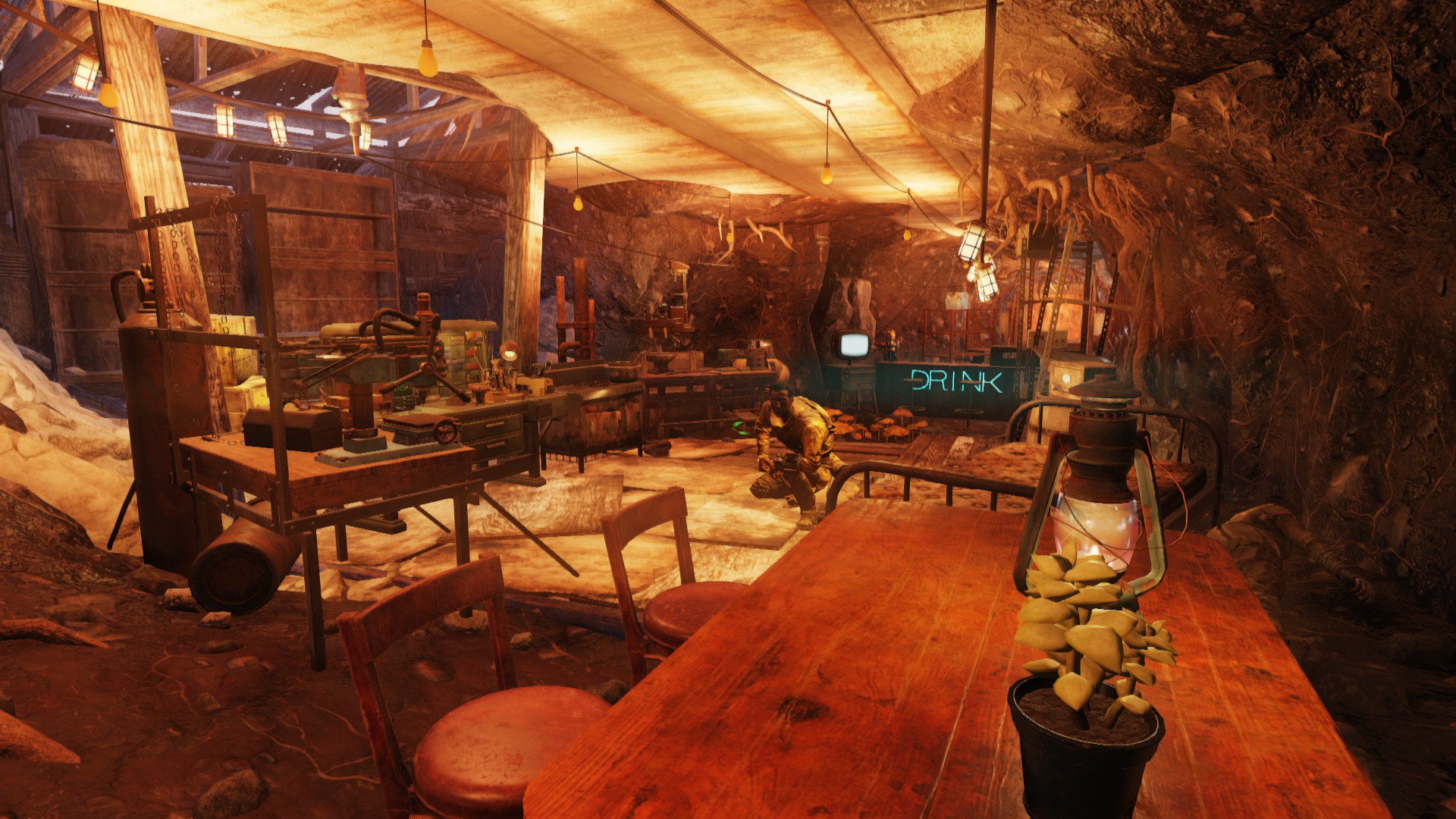 New underground tradeing station up the road from watoga. Lights change