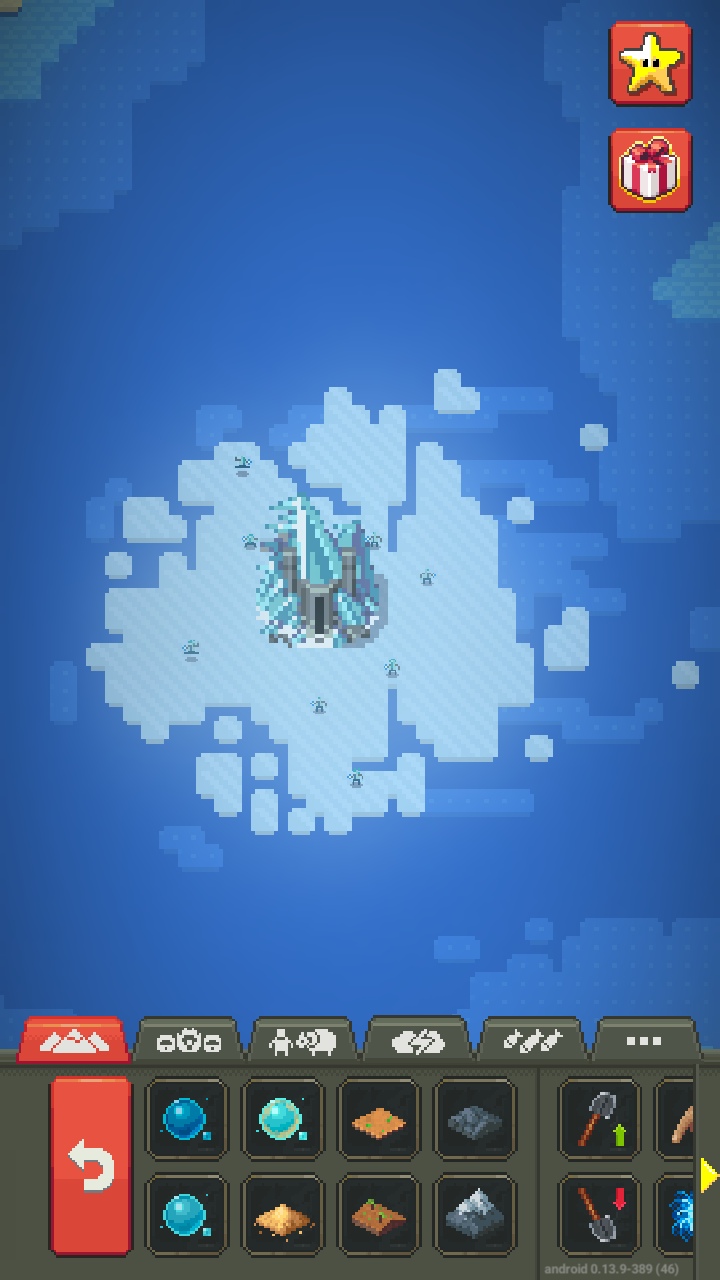 I dont know why, but all of my map always have a iceberg somewhere in