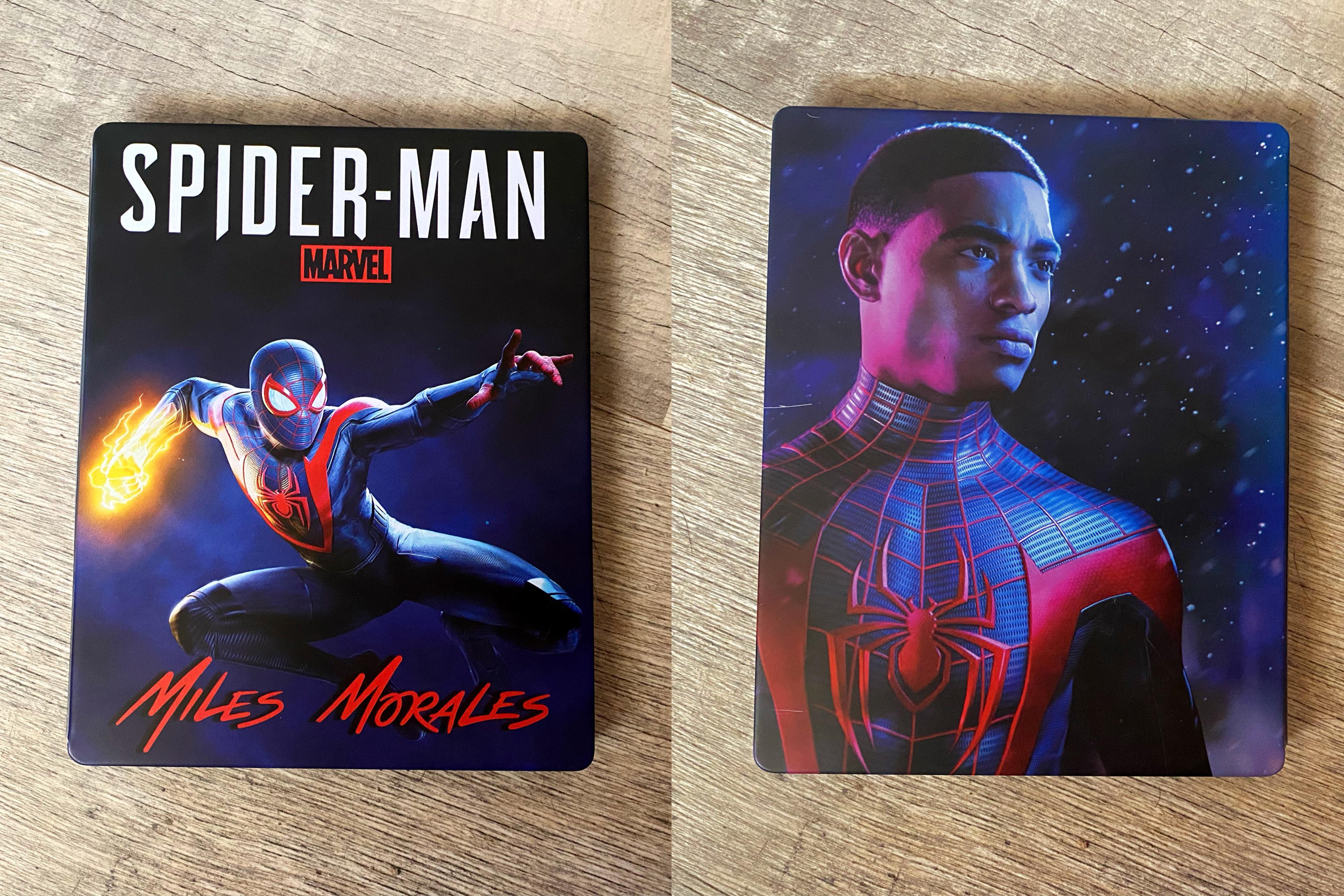 SpiderMan Miles Morales Custom Steelcase [image] r/PS4