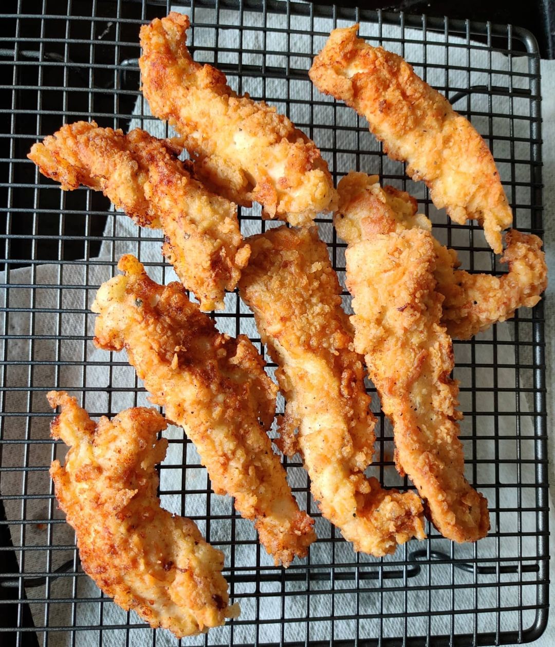 [homemade] panko breaded chicken strips r/food