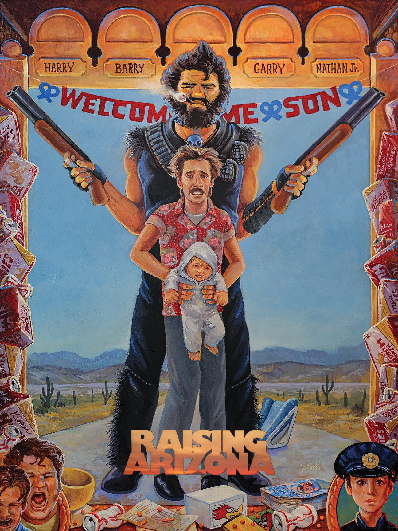 Raising Arizona Poster