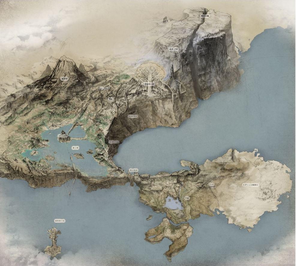 Leaked full map? : Eldenring