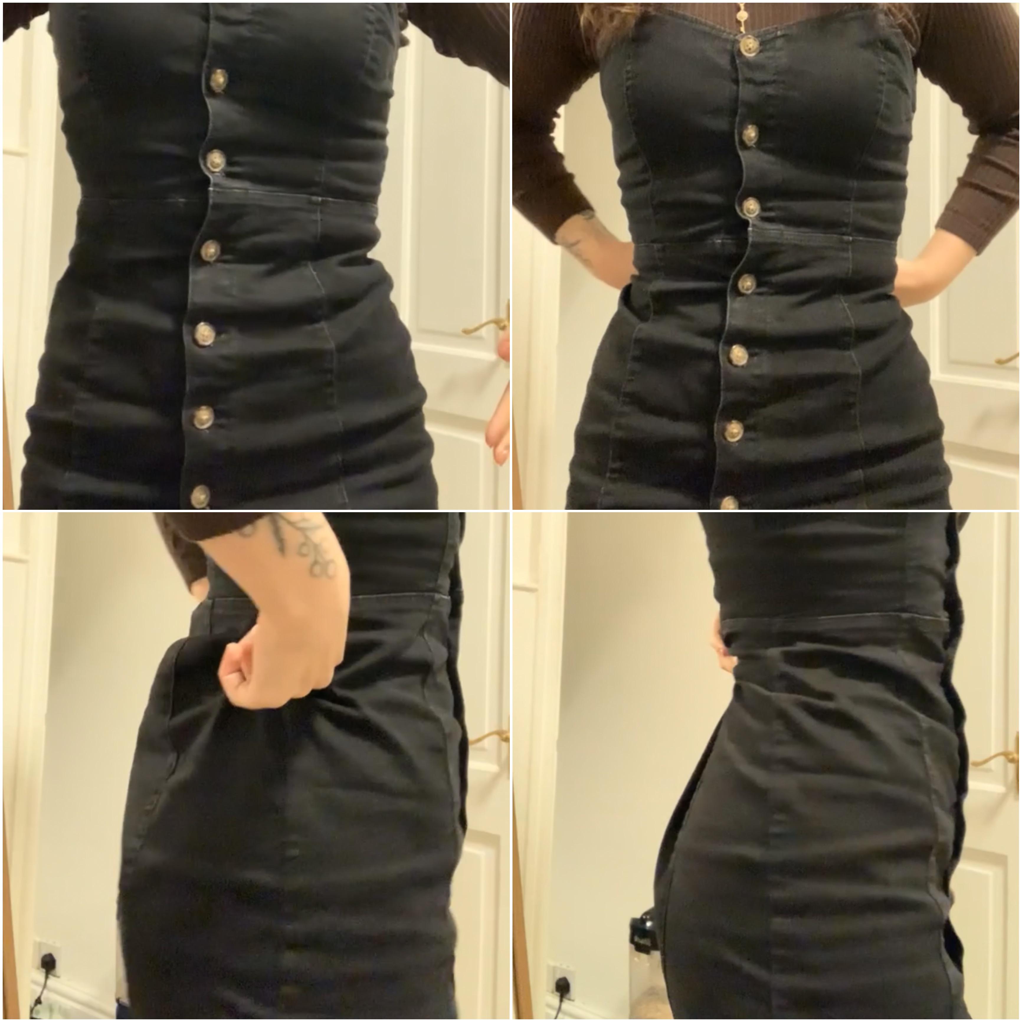 Help cinching waist of this dress? r/sewing
