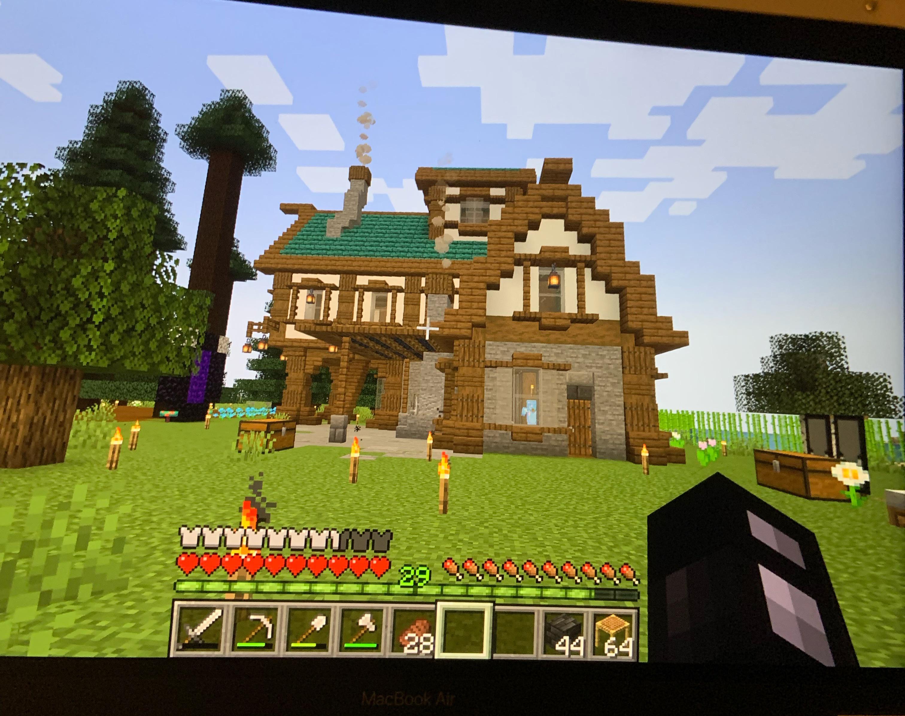 The Biggest House In The World In Minecraft