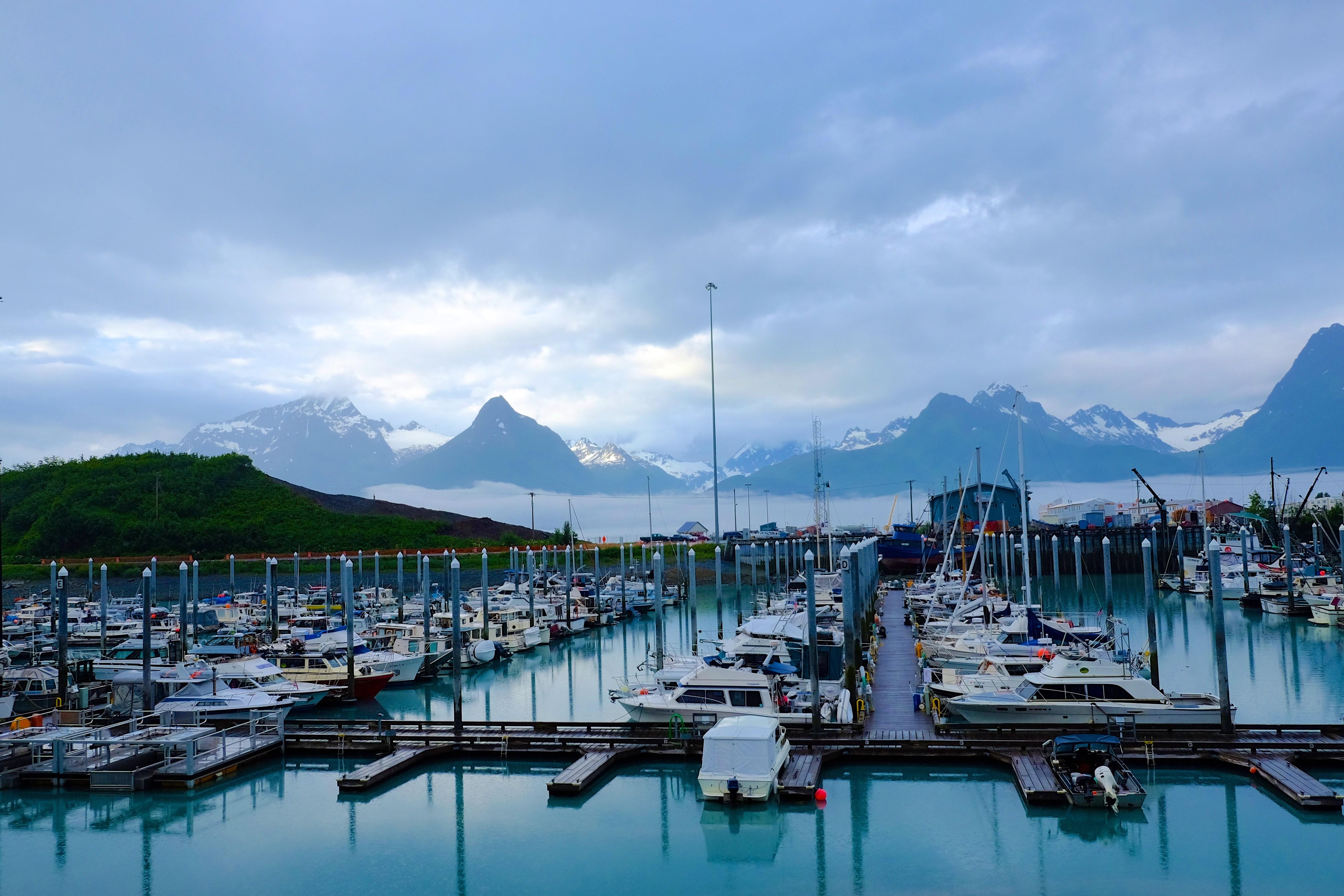 Port of Valdez in Alaska. Took this during early morning
