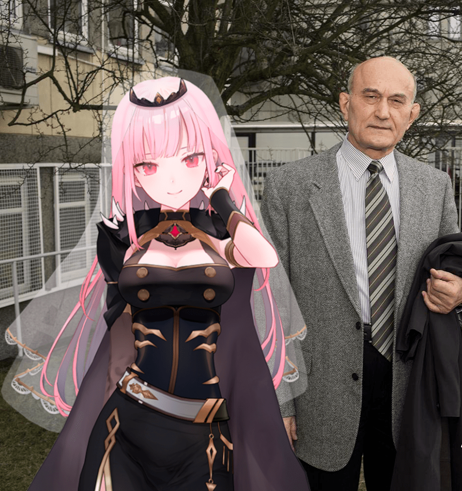 Zenon Poznyak with Mori Calliope r/gangstaswithwaifus