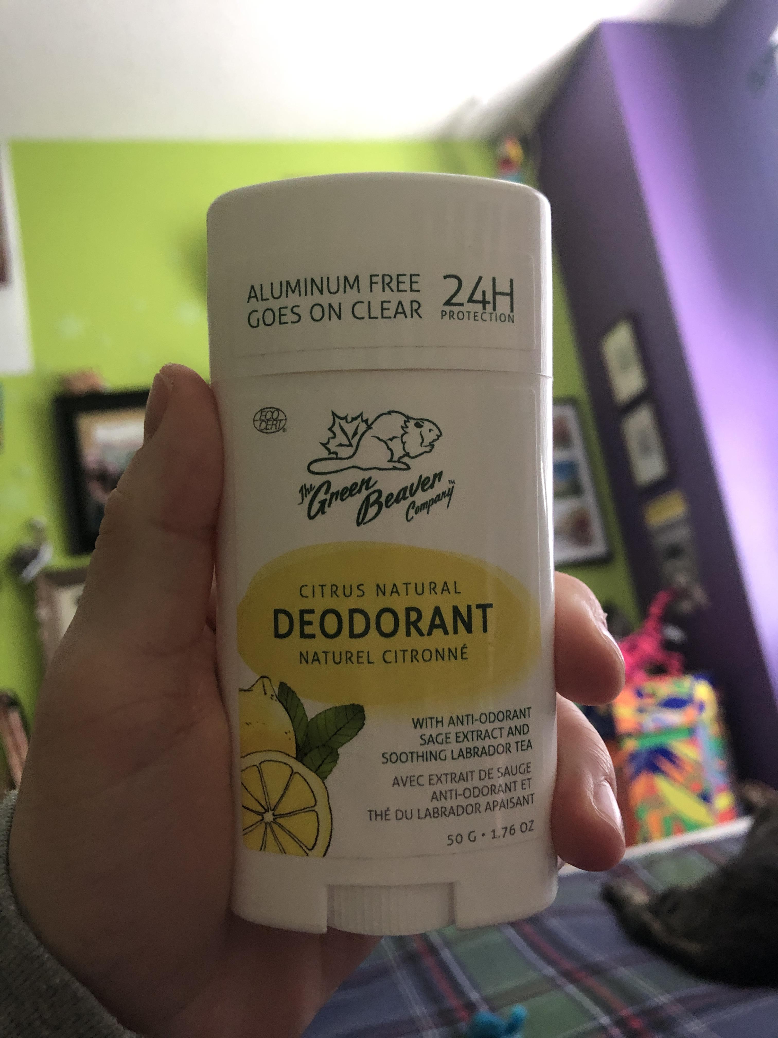 On my natural deodorant detox journey, so far, Native is working well