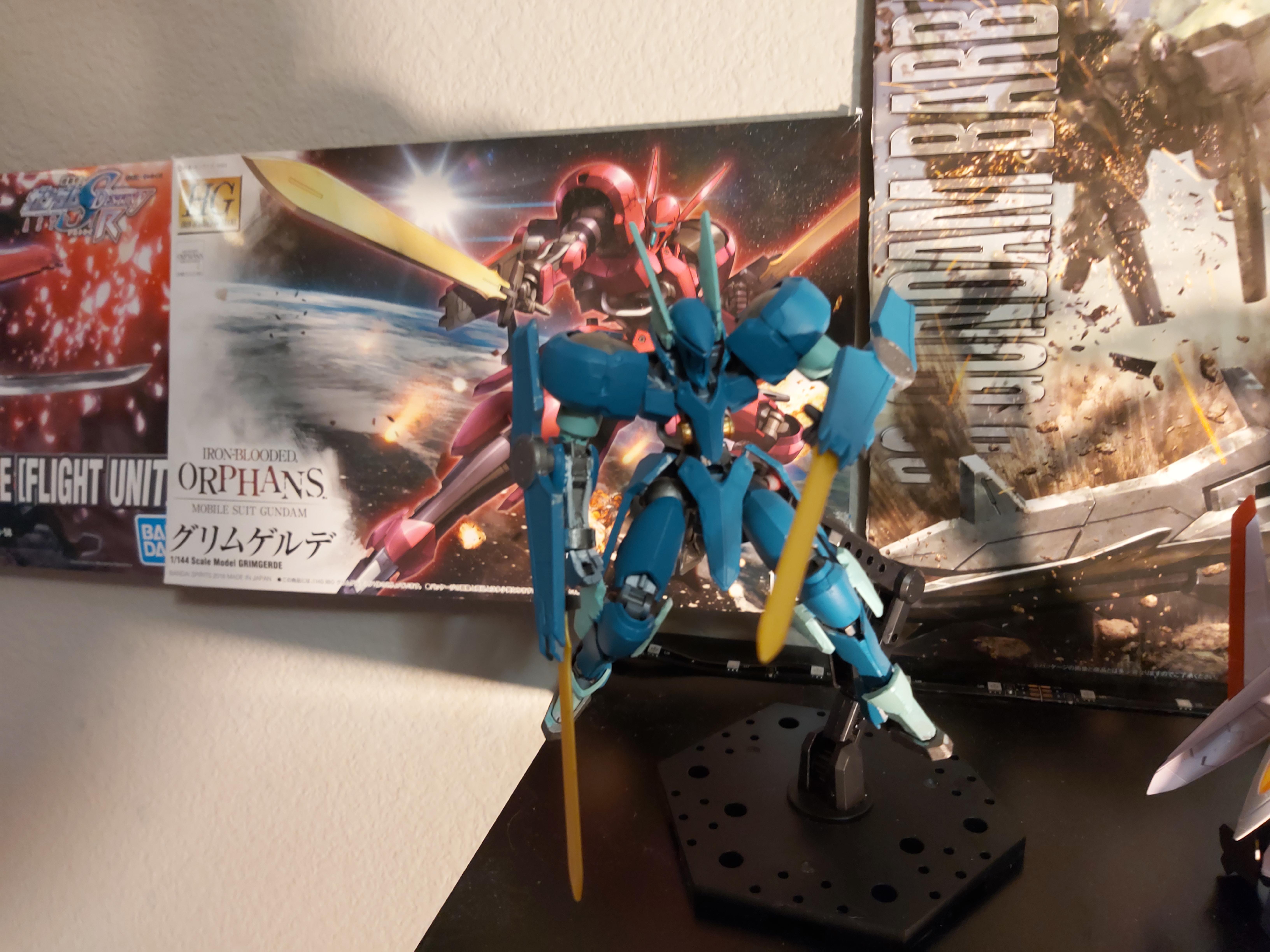 My second fully handpainted kit, an hg grimgerde using citadel paints